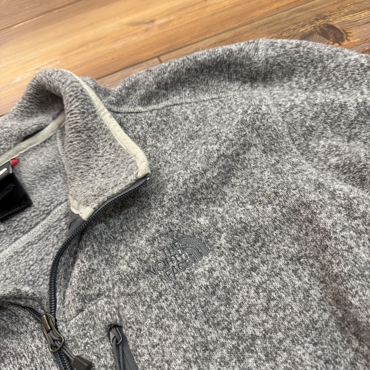 The North Face Grey The North Face Full Zip Denali Style Jacket Size US XL / EU 56 / 4 - 2 Thumbnail