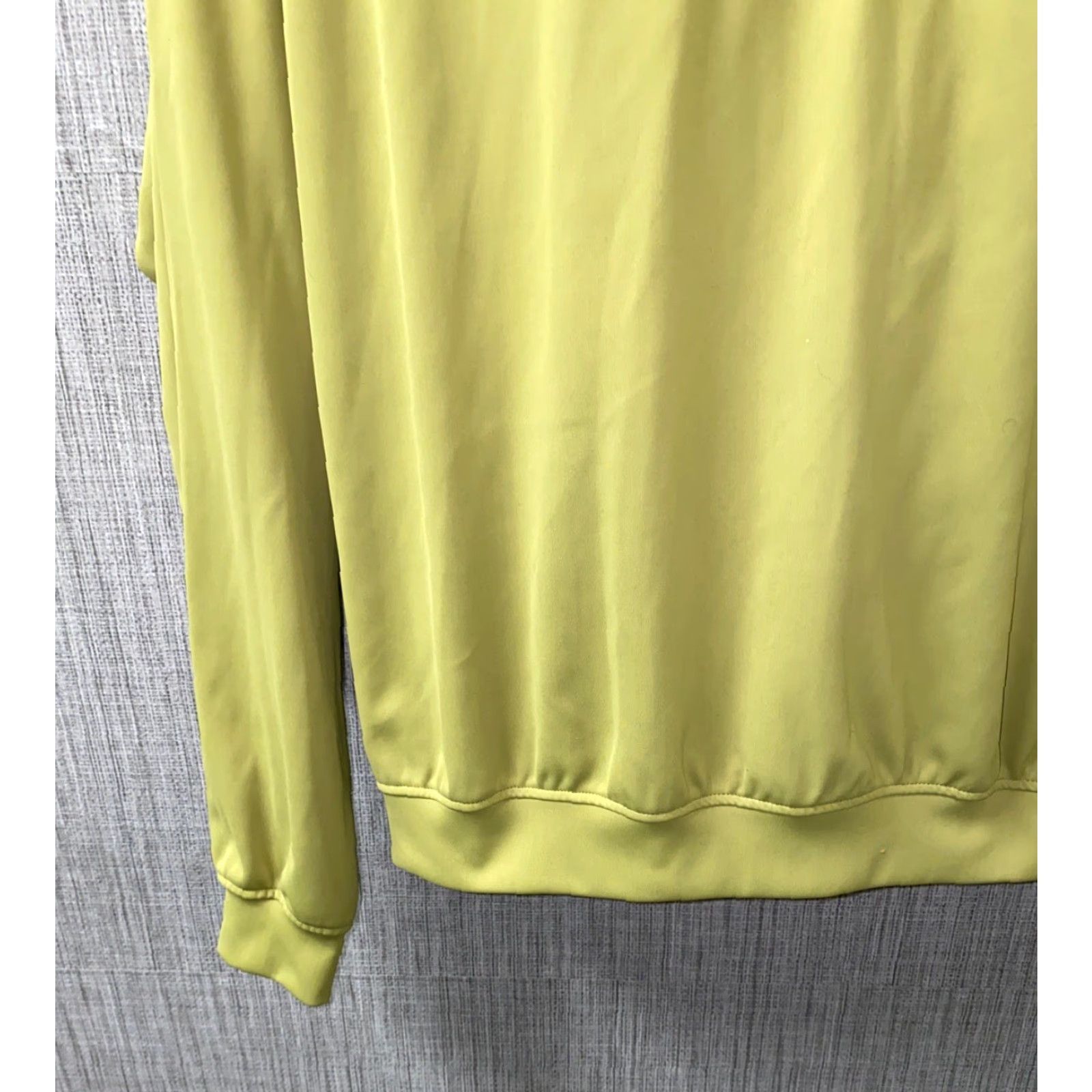 Vintage Zero Restriction Mens Mustard Yellow 1/2 Zip Pullover Jacket Size L Size US L / EU 52-54 / 3 - 4 Thumbnail