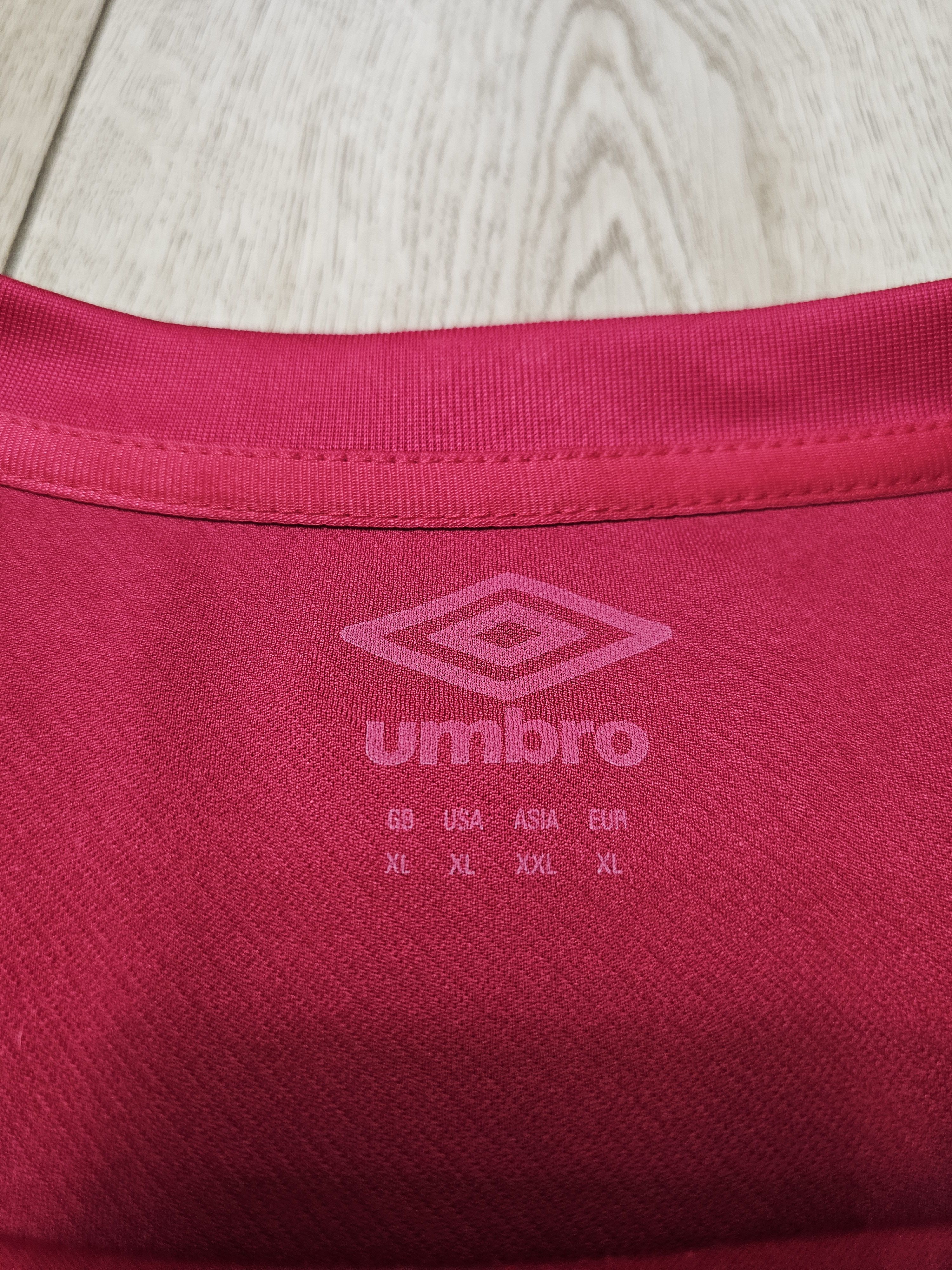 Umbro ENGLAND RUGBY JERSEY 2021 2022 AWAY RUGBY RED SHIRT Size US XL / EU 56 / 4 - 6 Thumbnail