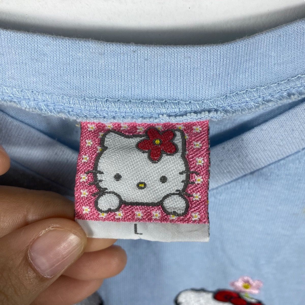 Cartoon Network × Vintage Vintage 90's HELLO KITTY Embroidery Logo Women Tank Tops Size L / US 10 / IT 46 - 6 Thumbnail