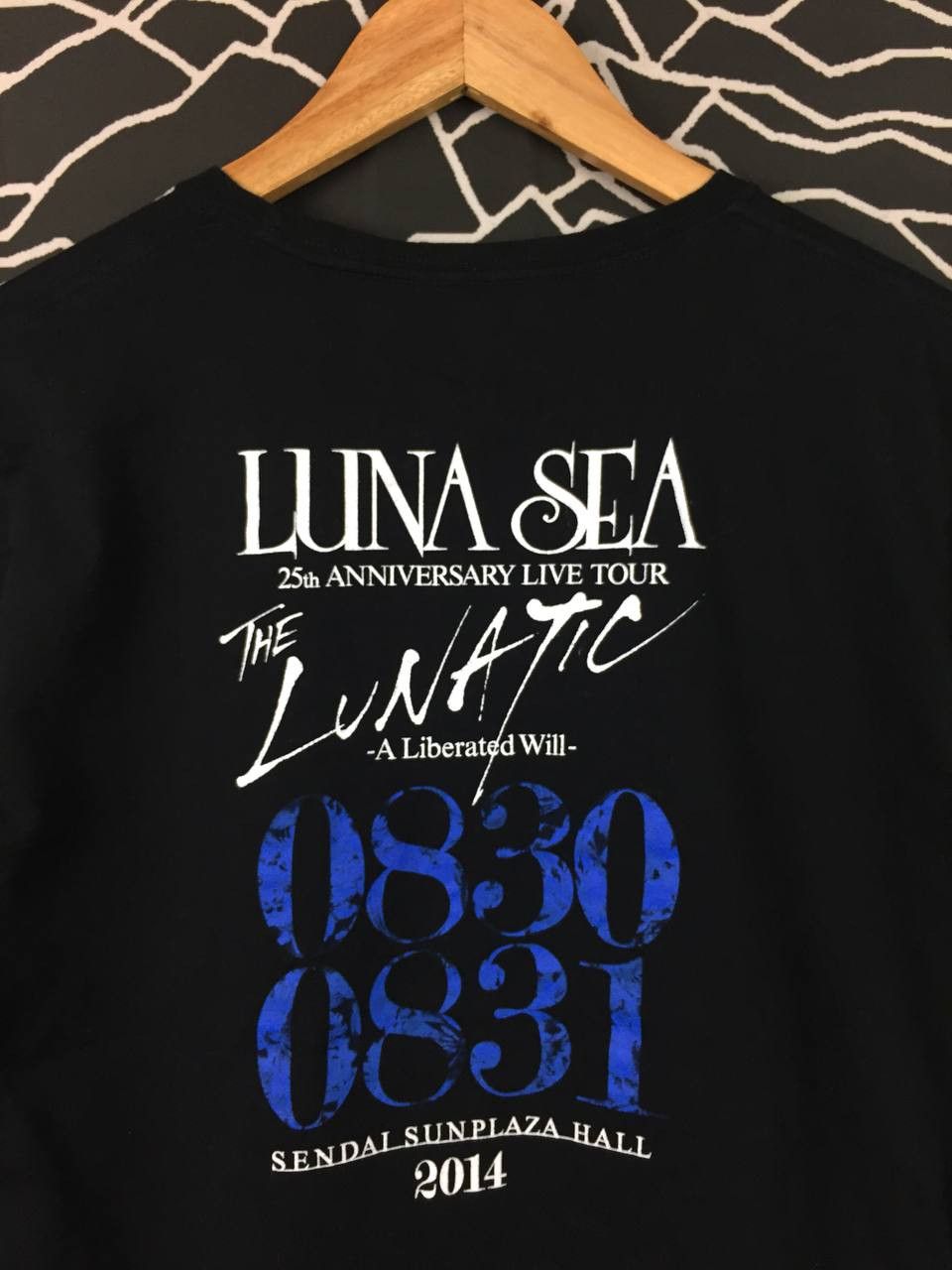 Band Tees LUNA SEA Japanese Punk Rock Band 25th Anniversary Tour Tee Size US L / EU 52-54 / 3 - 6 Thumbnail