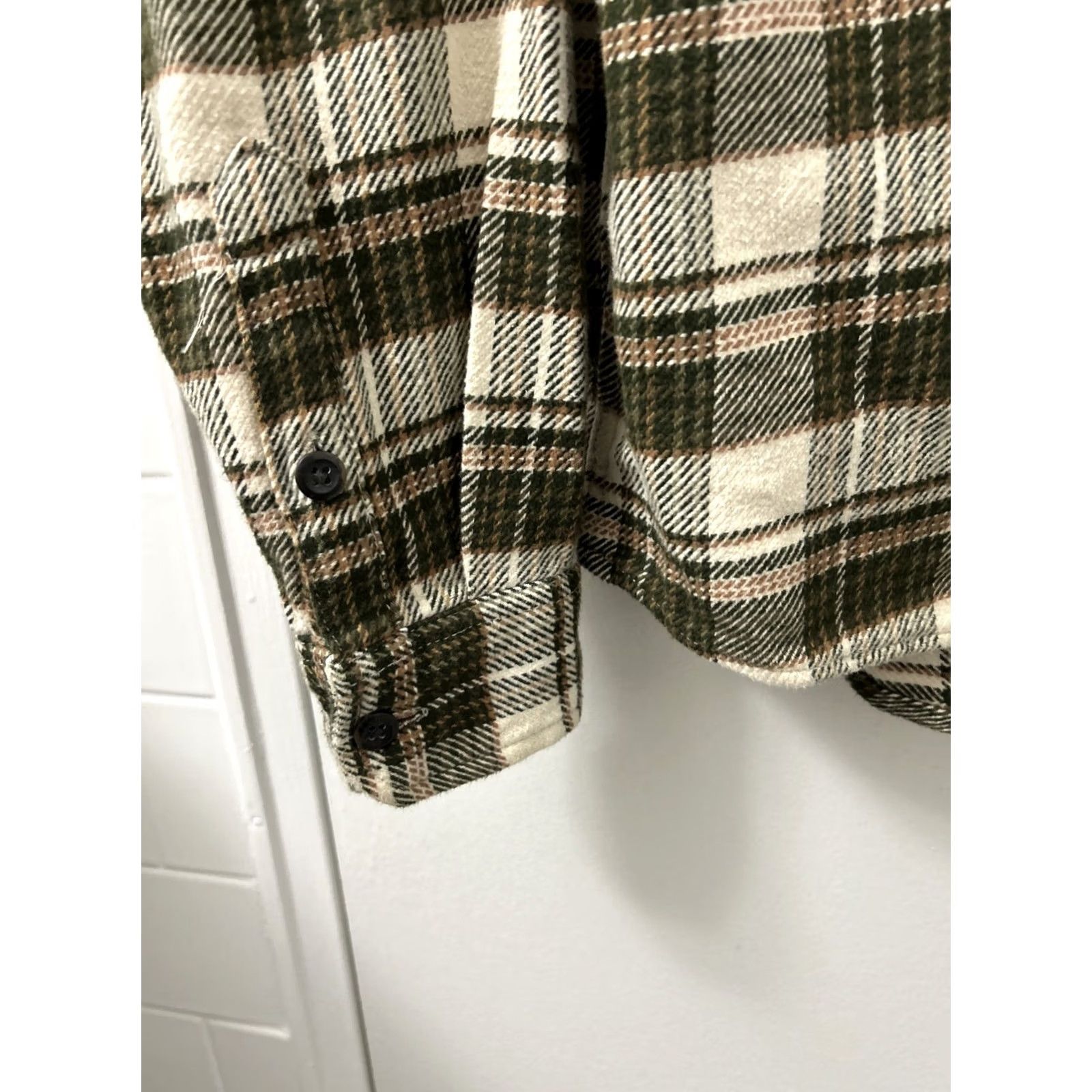 Orvis Orvis Shirt Jacket Mens M Green Plaid Pockets Heavy Cotton Shacket Size US M / EU 48-50 / 2 - 6 Thumbnail