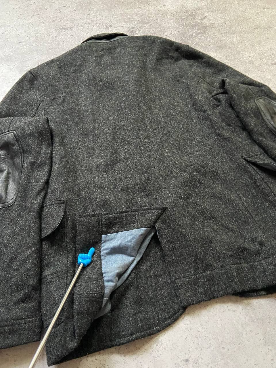 Albam Albam jacket blazer wool and leather mens size 3-M rare Size US L / EU 52-54 / 3 - 5 Thumbnail