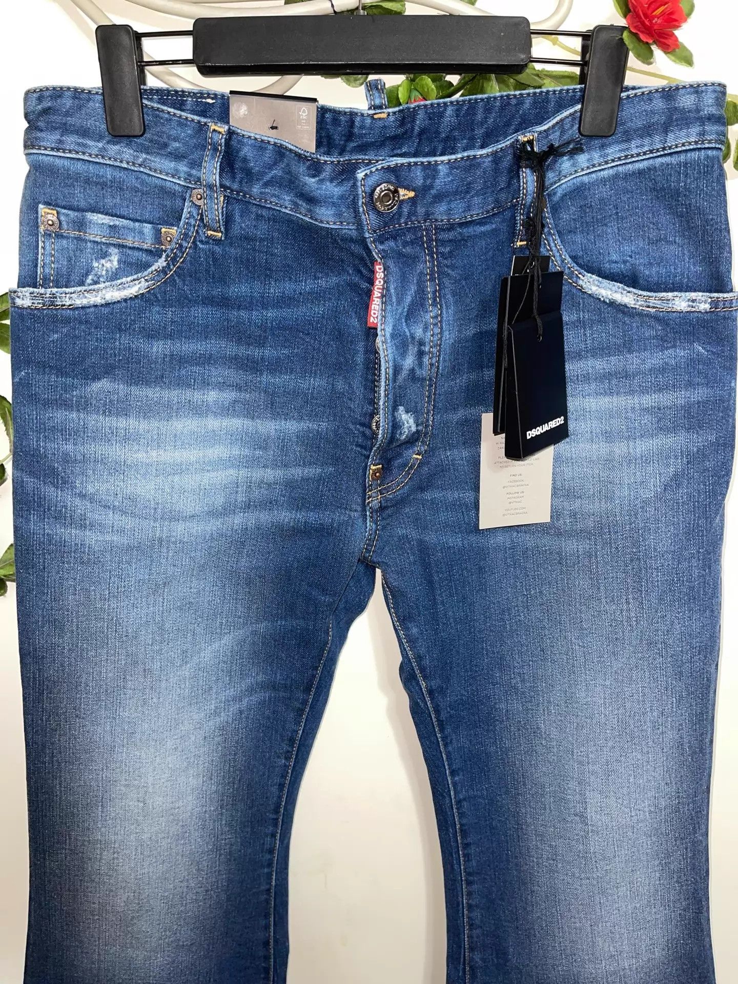 Dsquared2 Dsquared2 D2 Bob Jeans 50 New With Tags Size US 34 / EU 50 - 6 Thumbnail