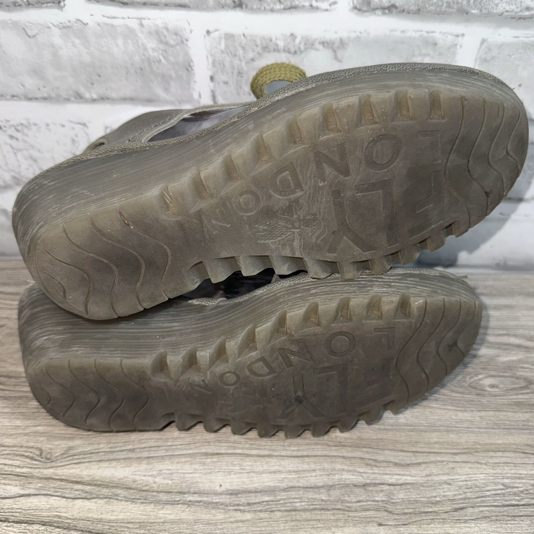 Fly London Fly London Sandal Women Lace-Up Leather Wedge Open-toe Olive Green US 9 EU 40 Womens Shoes Size US 9 / IT 39 - 6 Thumbnail
