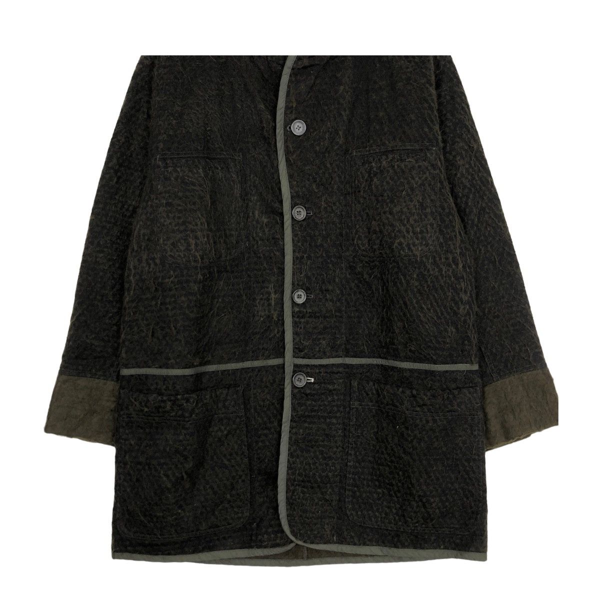 Marithe + Francois Girbaud × Vintage 💥80s MFG MOHAIR CLASSIC BUTTON JACKET Size US M / EU 48-50 / 2 - 5 Thumbnail