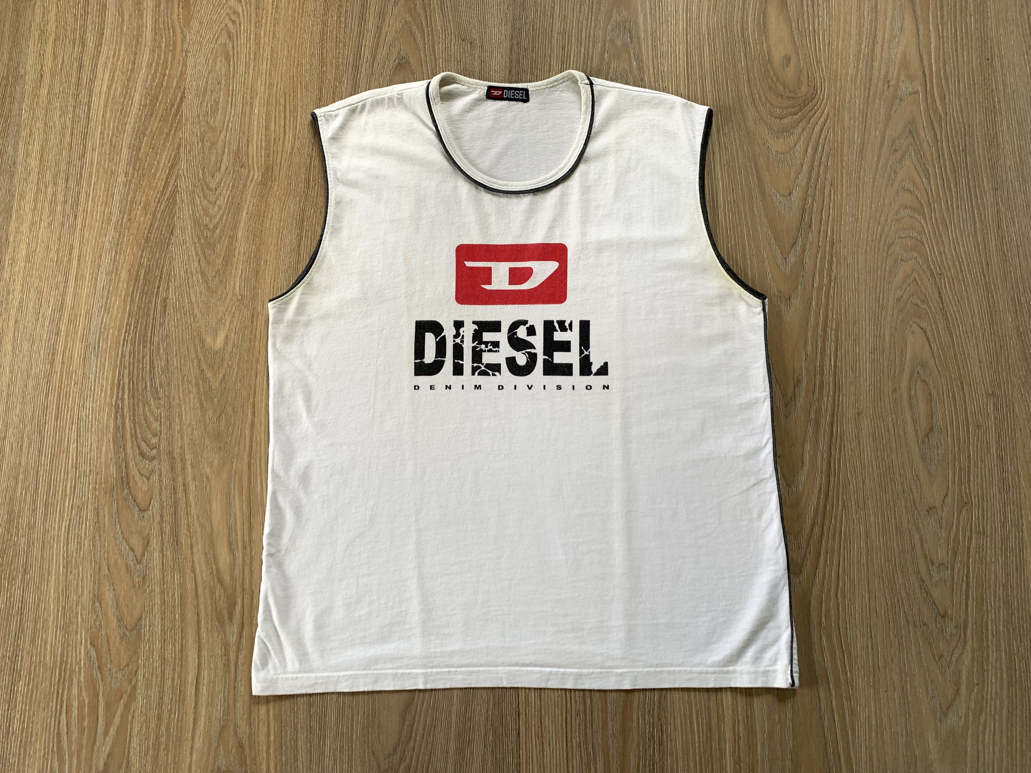 Vintage Diesel Denim Division Sleeveless T Shirt