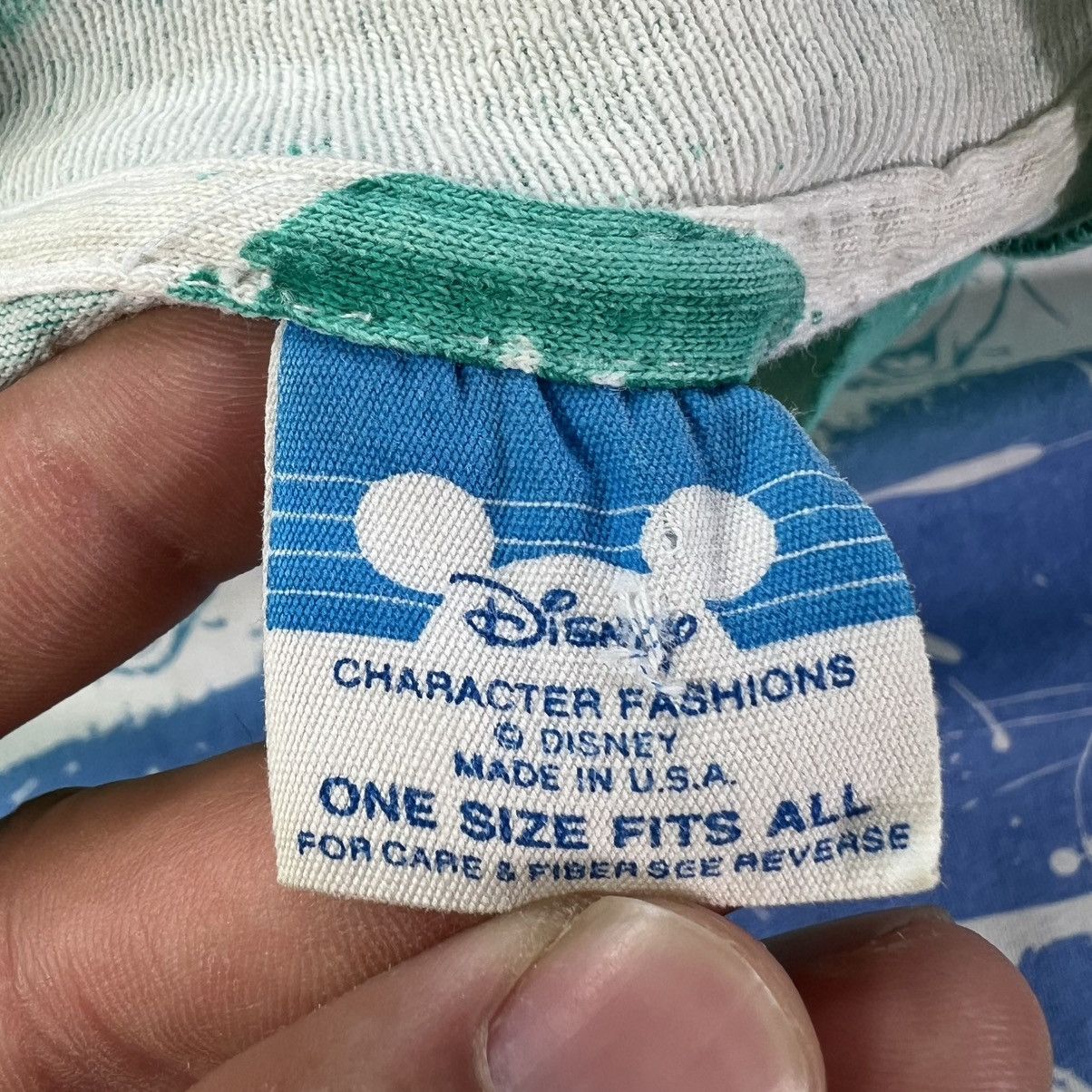 Disney VINTAGE DINSEY MICKEY ALL OVER PRINT T-SHIRT 90S MADE IN USA Size US XL / EU 56 / 4 - 3 Thumbnail