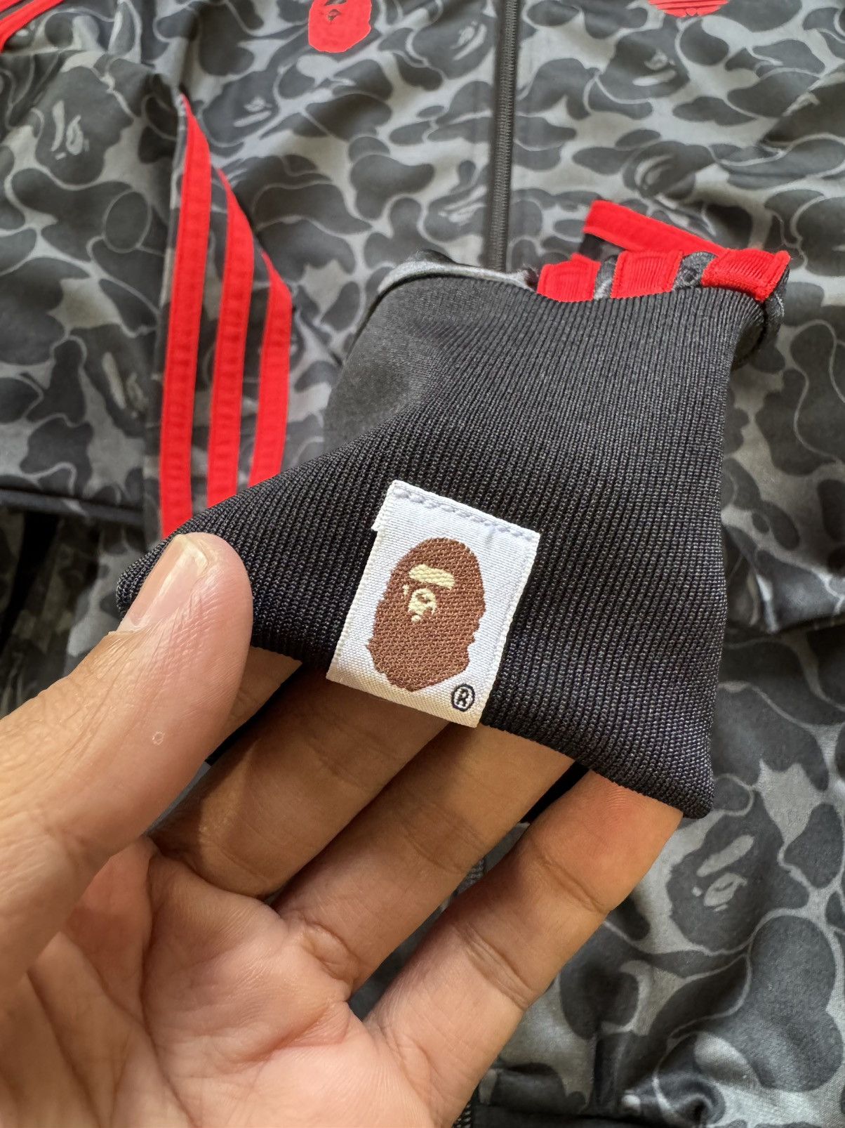 Adidas × Bape ADIDAS X BAPE TRACKTOP CAMO JACKET Size US S / EU 44-46 / 1 - 7 Thumbnail