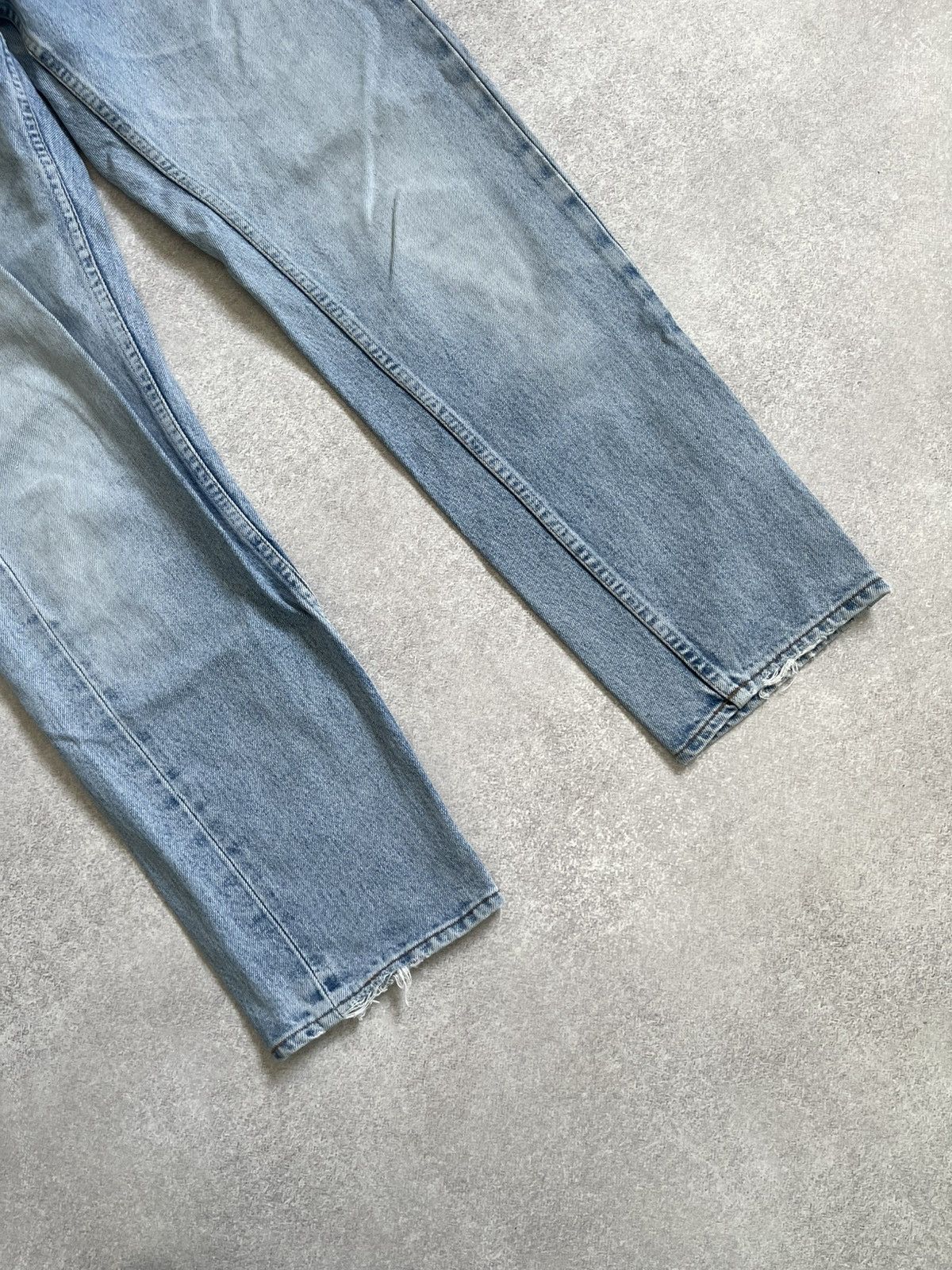 Levi's Vintage Levis 507 Classic Straight Light Blue Washed Jeans Size US 30 / EU 46 - 6 Thumbnail