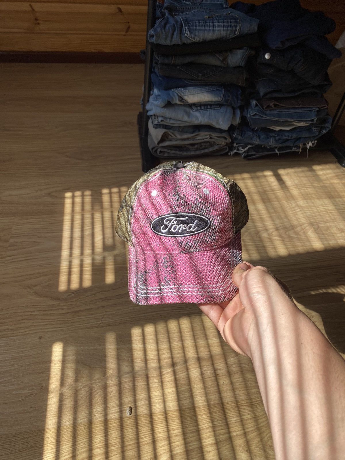 NASCAR Vintage Nascar Racing Cap Realtree Pink Stussy Style Street Size ONE SIZE - 6 Thumbnail