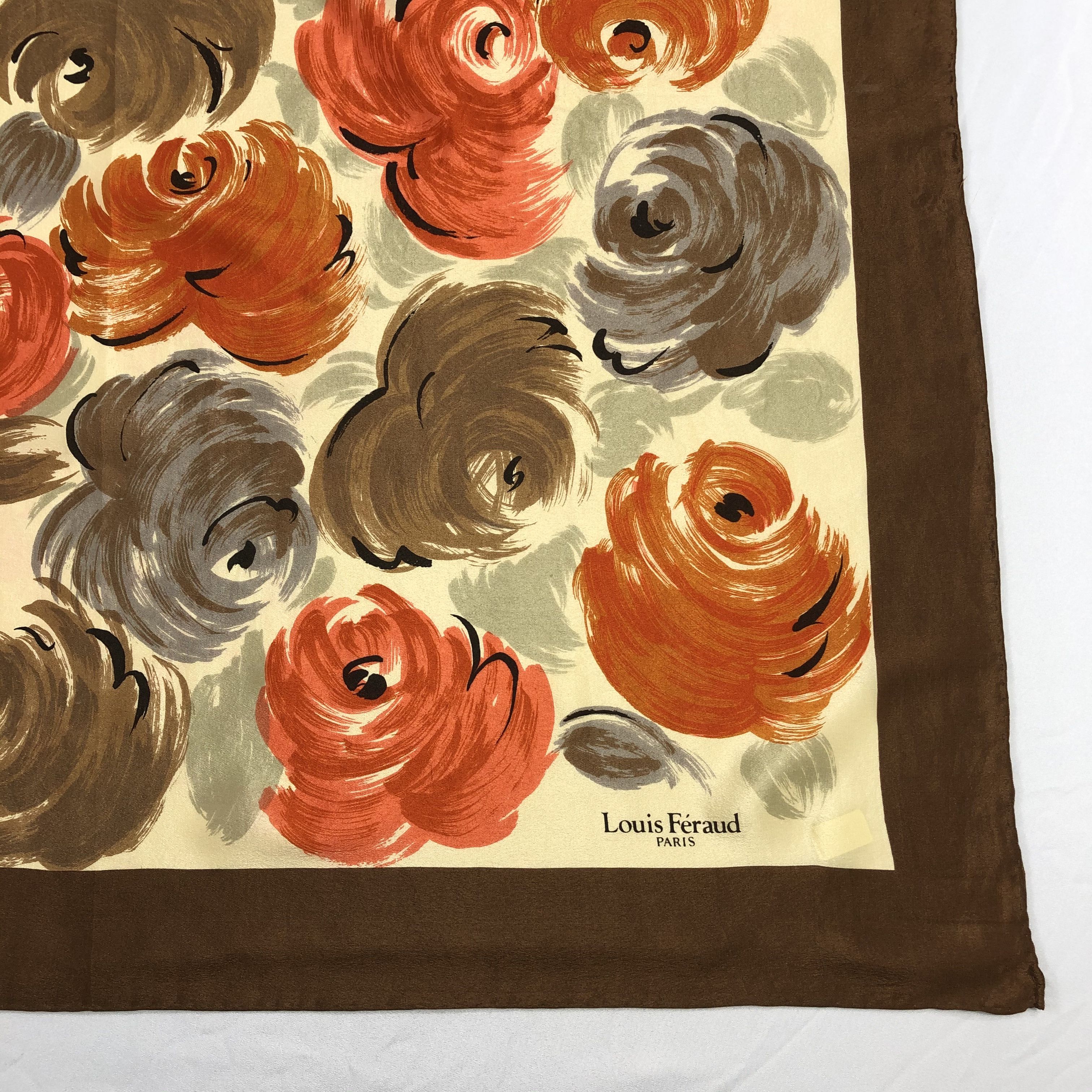 Louis Feraud Vintage Louis Feruad Silk Scarf Size ONE SIZE - 4 Thumbnail