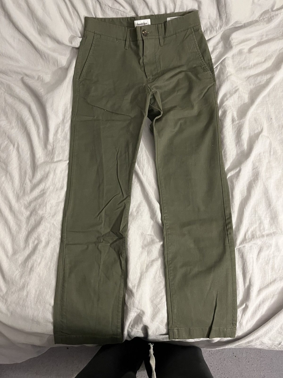 Other Good fellow olive cargo pants Size US 29 - 1 Thumbnail