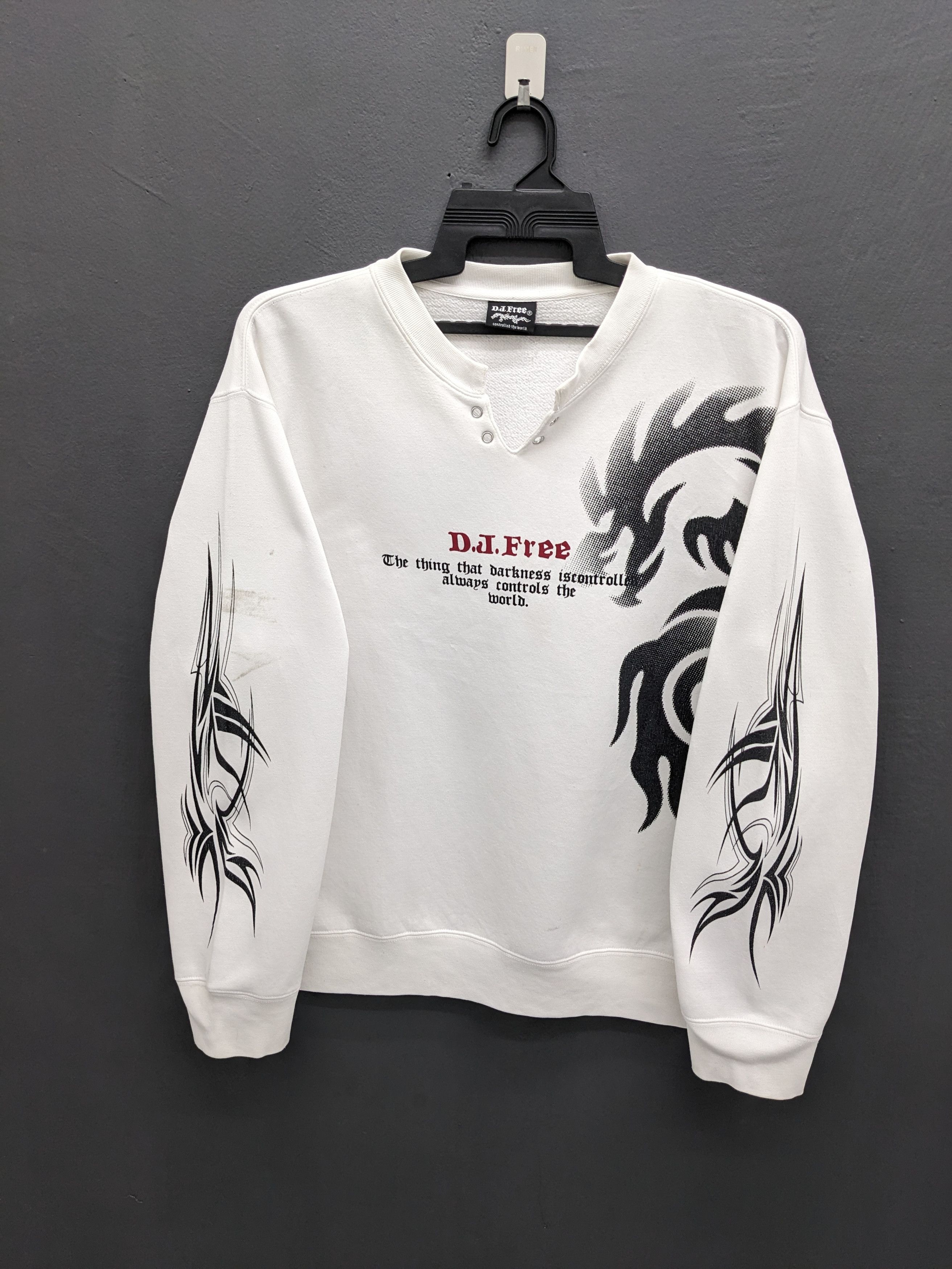 Designer × Japanese Brand JAPANESE DESIGNER Y2K WILD POEMS GOTHIC PUNK D.J. FREE Size US XL / EU 56 / 4 - 6 Thumbnail