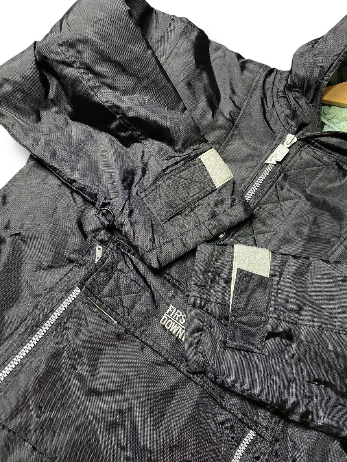 Japanese Brand First Down Techno Street Wear Hooded Jacket (149) Size US M / EU 48-50 / 2 - 10 Thumbnail