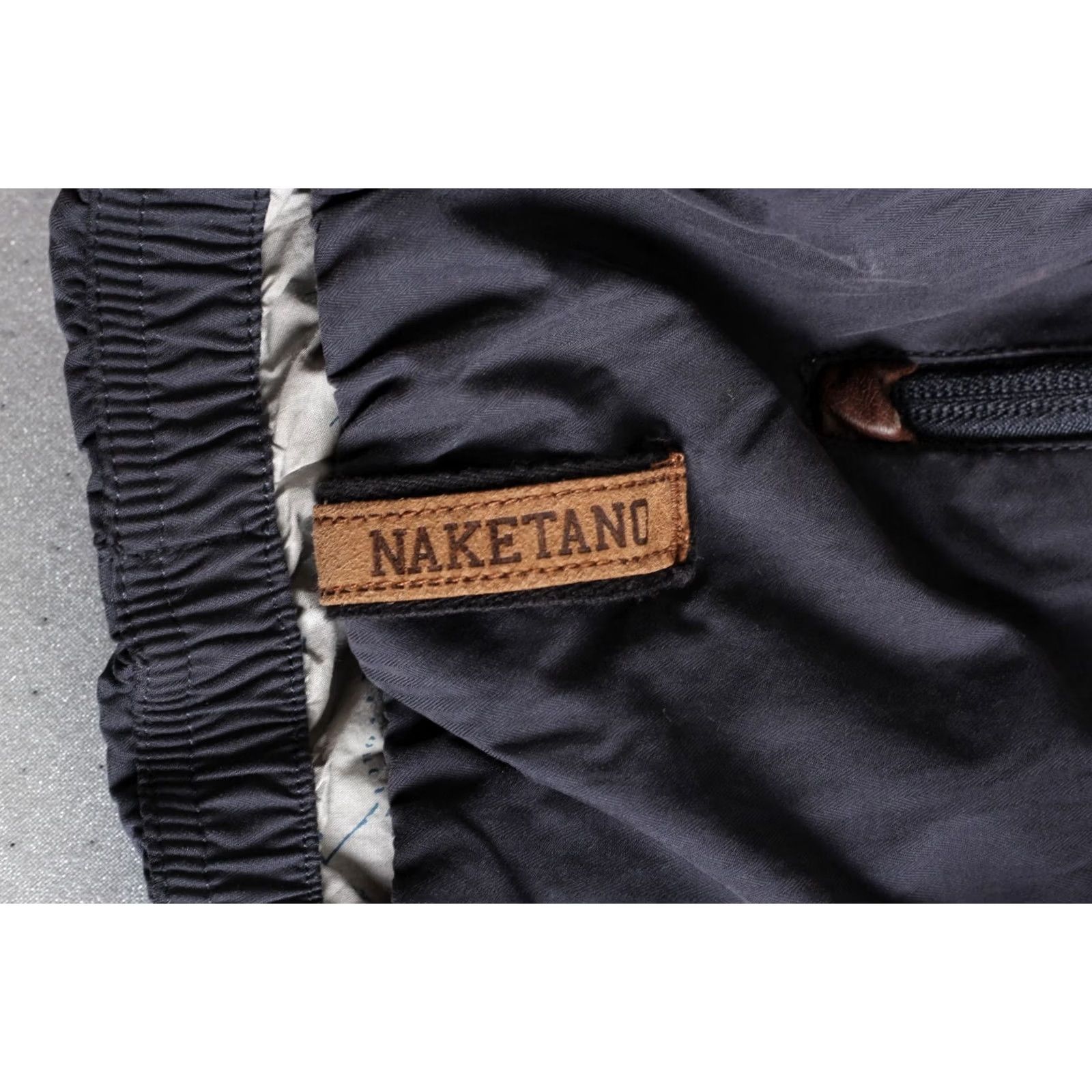 Vintage Naketano Jacket Women M Blue Logo Casual Coat Zip Hooded Modern Designer Short Length Size M / US 6-8 / IT 42-44 - 6 Thumbnail