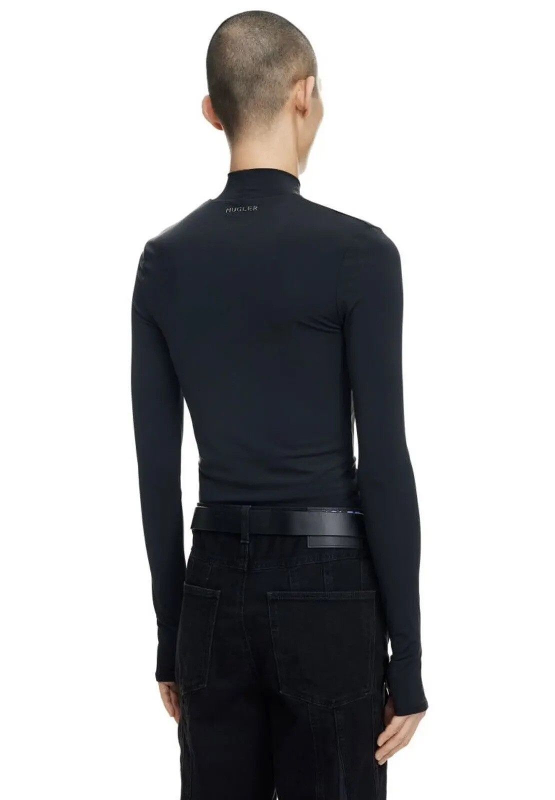 Mugler Mugler x H&M Jersey Cut-Out Shirt Size L Size US L / EU 52-54 / 3 - 6 Thumbnail