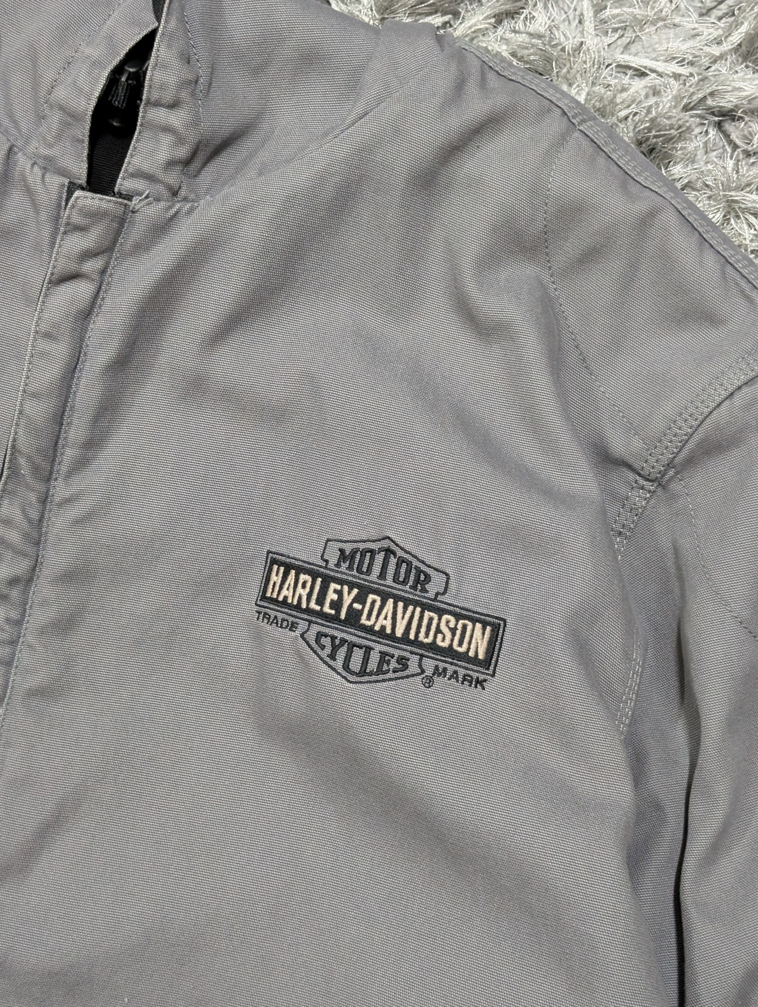 Harley Davidson Vintage Harley-Davidson Reversible Reflector Jacket Hoodie Size US XL / EU 56 / 4 - 7 Thumbnail