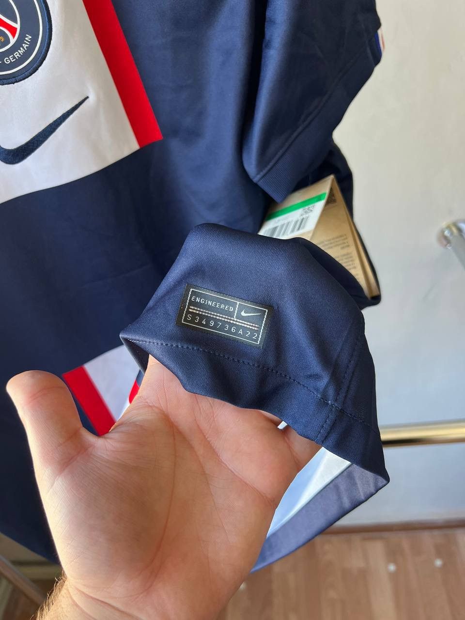 Nike NEW! PSG PARIS SAINT GERMAIN HOME SOCCER FOOTBALL JERSEY XL Size US XL / EU 56 / 4 - 9 Thumbnail