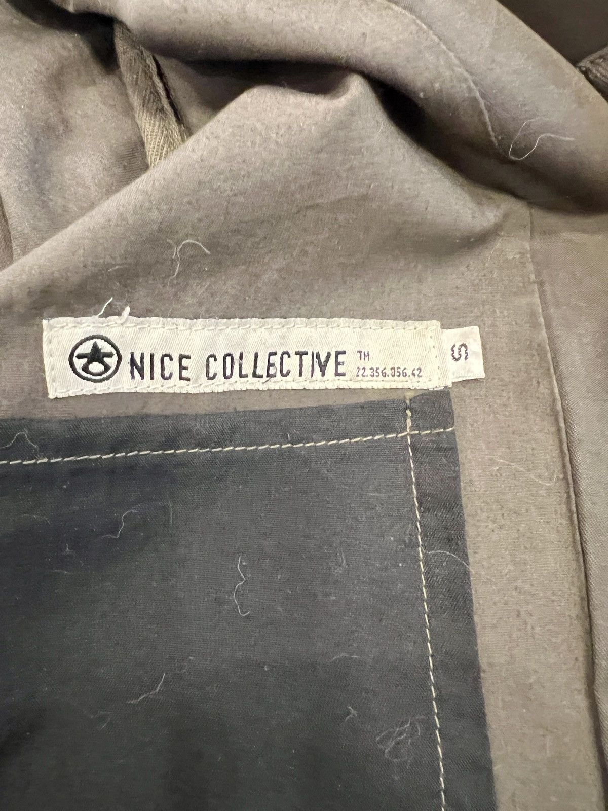 Nice Collective Nice Collective asymmetrical military style snap jacket y2k Size US S / EU 44-46 / 1 - 8 Thumbnail