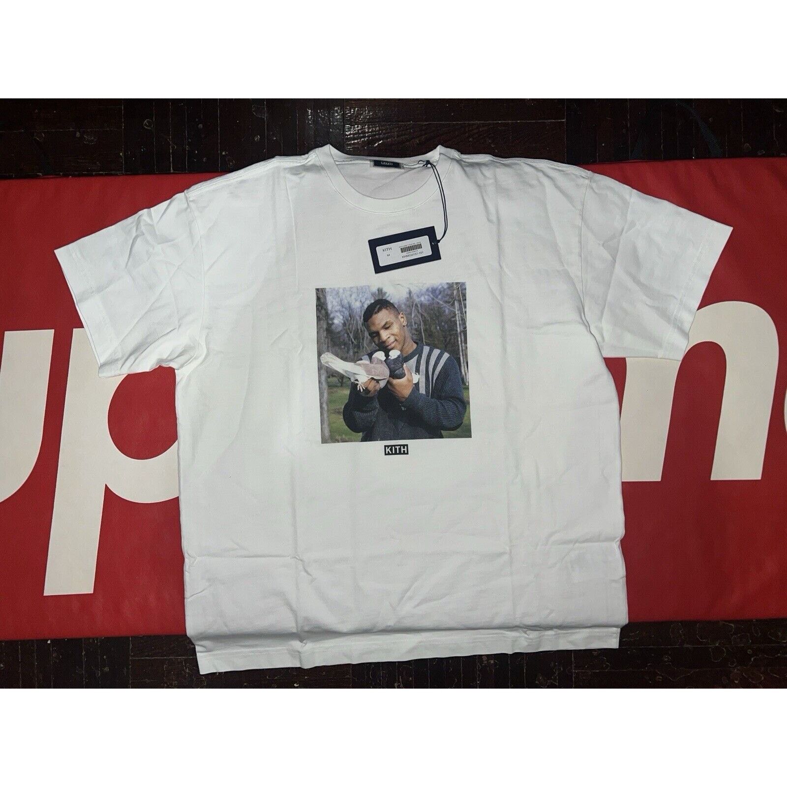 Kith Kith x Mike Tyson Vintage Tee White Medium FW24 BRAND NEW 