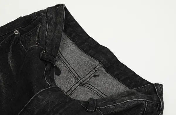 Japanese Brand Kumi American retro trend street washed distressed jeans Size US 32 / EU 48 - 5 Thumbnail