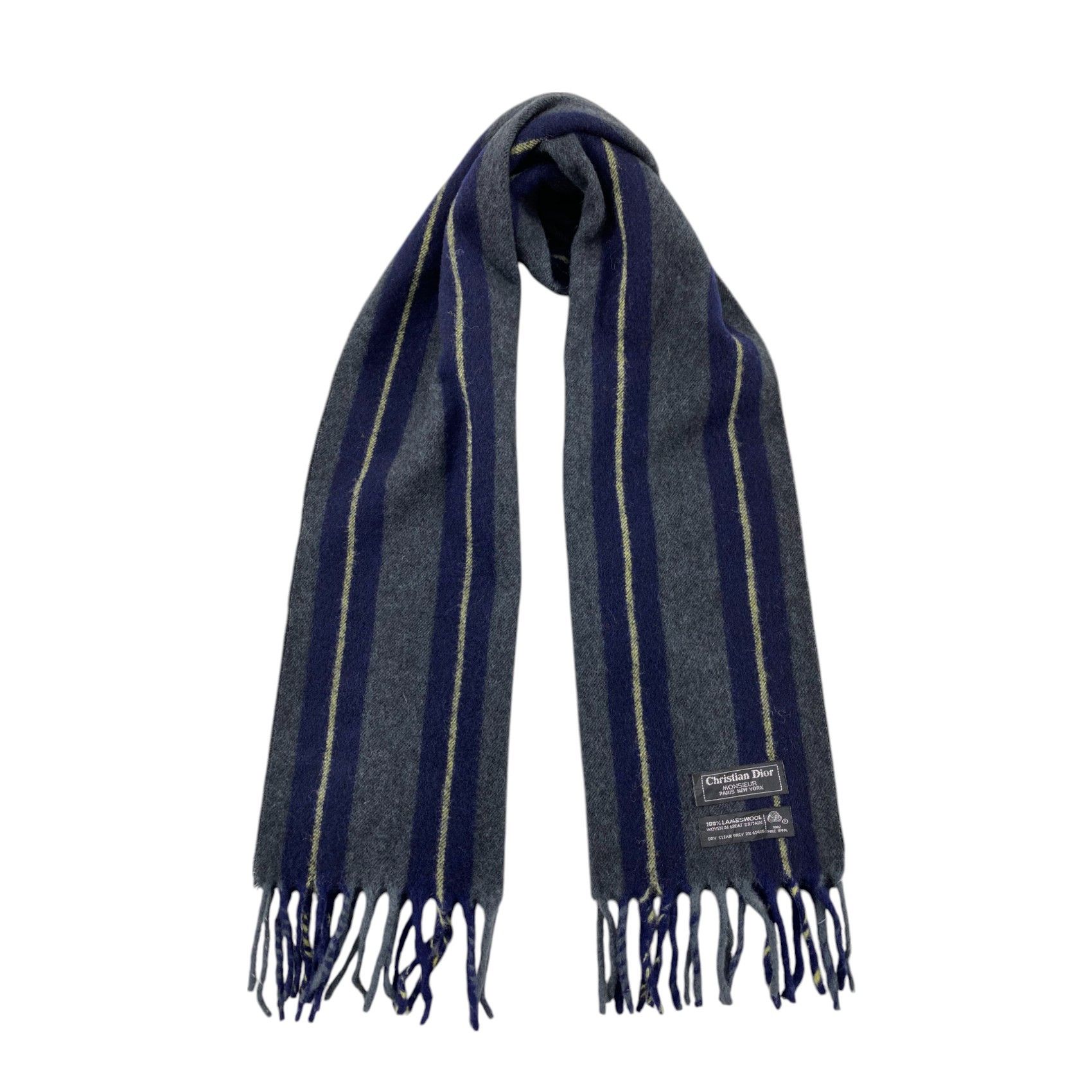 Vintage Christian Dior Monsieur Scarf / Muffler / Neckwear - WW1790 Size ONE SIZE - 1 Thumbnail