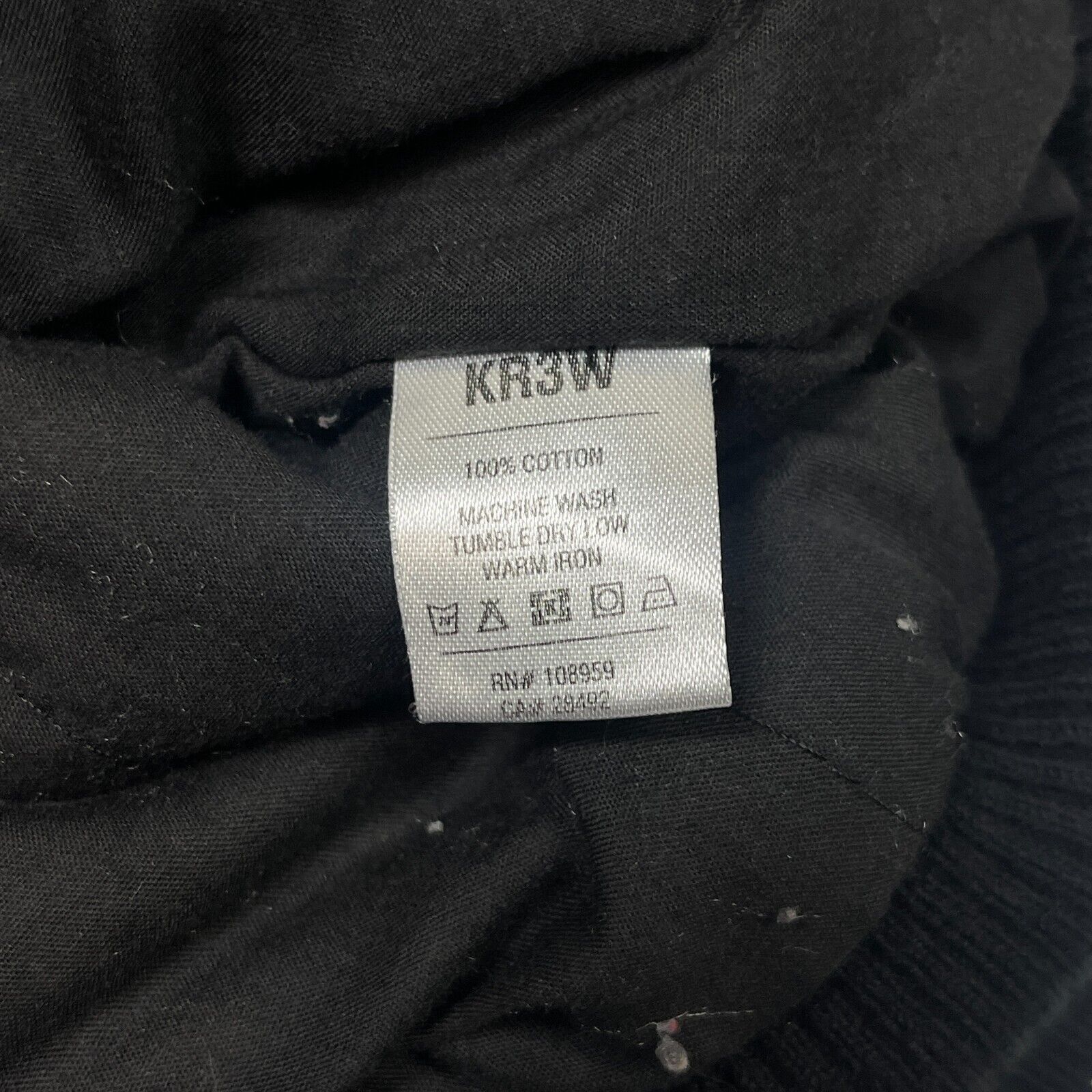 KREW Kr3w Olive Green Black Bomber Varsity Jacket size Large L Size US L / EU 52-54 / 3 - 6 Thumbnail