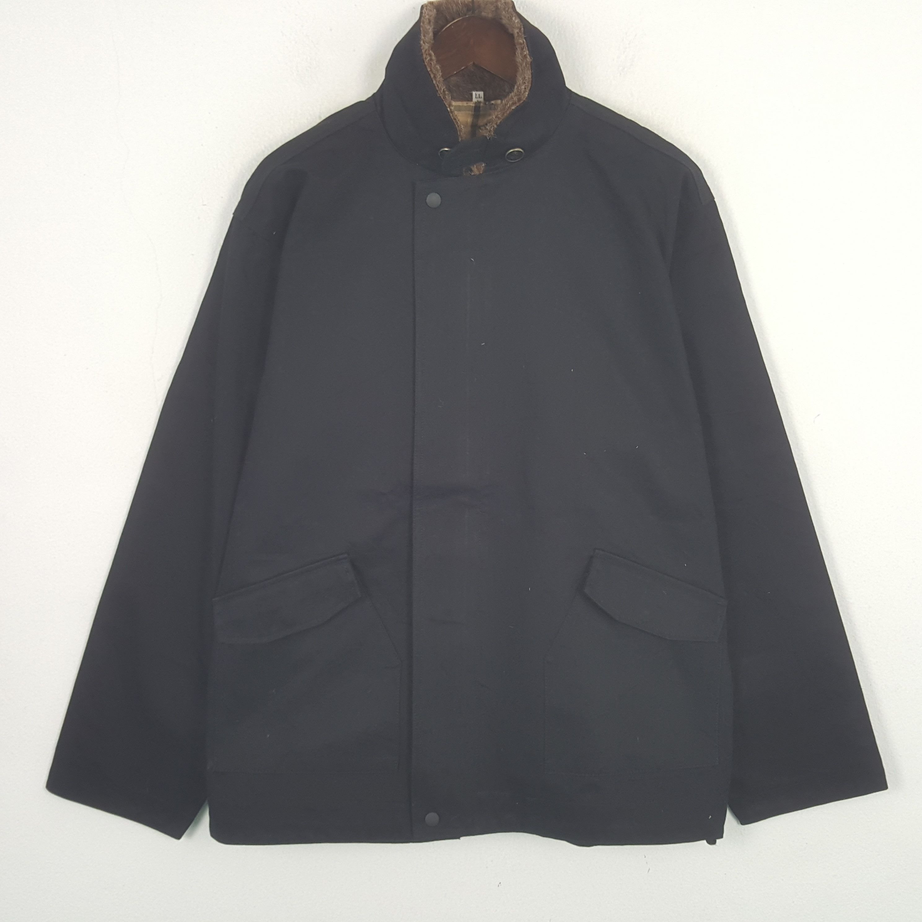 Burberry Vintagfe Burberry London Zipper Winter Jacket Size US XL / EU 56 / 4 - 1 Thumbnail