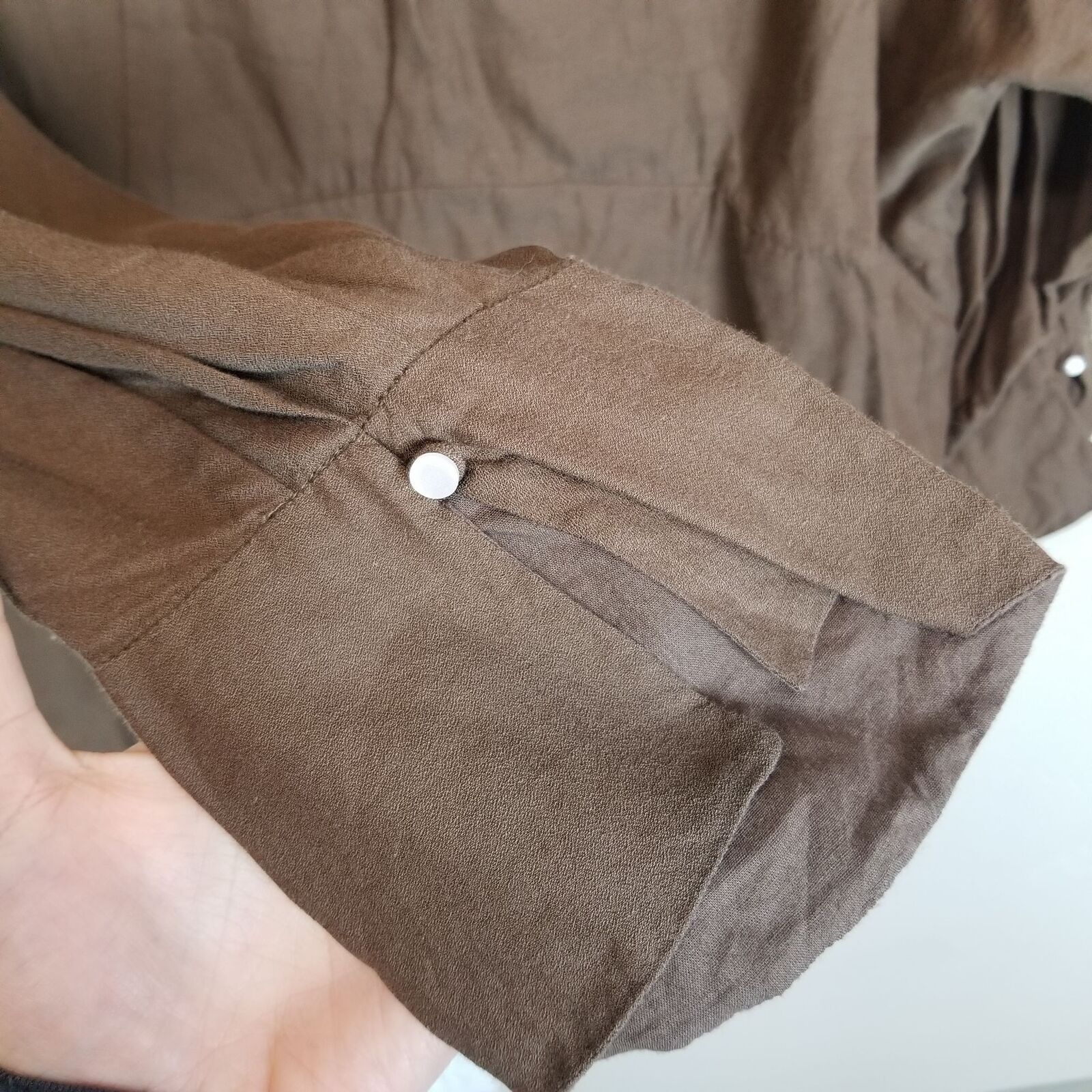Iro IRO Womens Chocolate Brown Lagenlook Tunic Sz 40 (8) Coastal Size M / US 6-8 / IT 42-44 - 4 Thumbnail