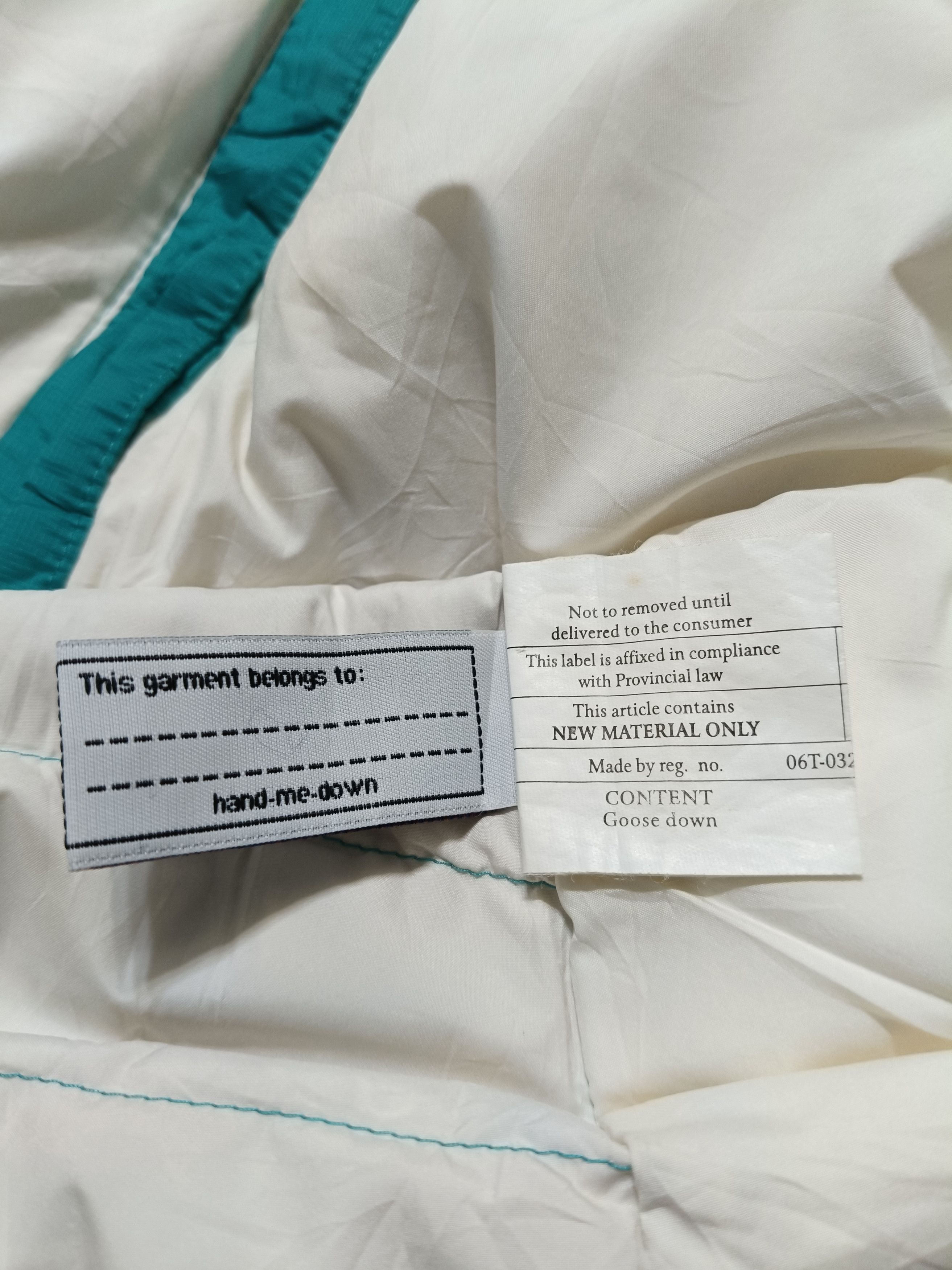 Patagonia Girls XL PATAGONIA Green Goose Down Puffy Jacket Womens XS-S Size S / US 4 / IT 40 - 7 Thumbnail