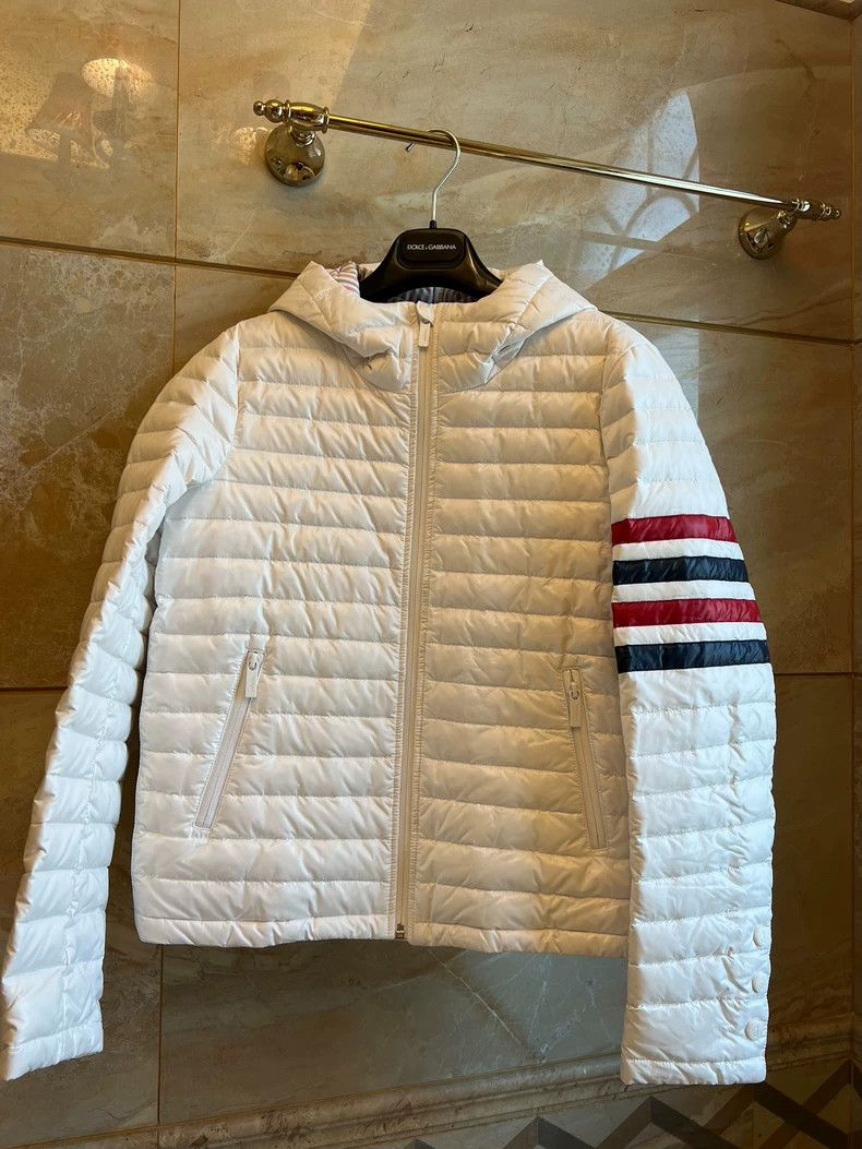 Thom Browne Thom Browne White Quilted Jacket - dmc Size US M / EU 48-50 / 2 - 1 Thumbnail