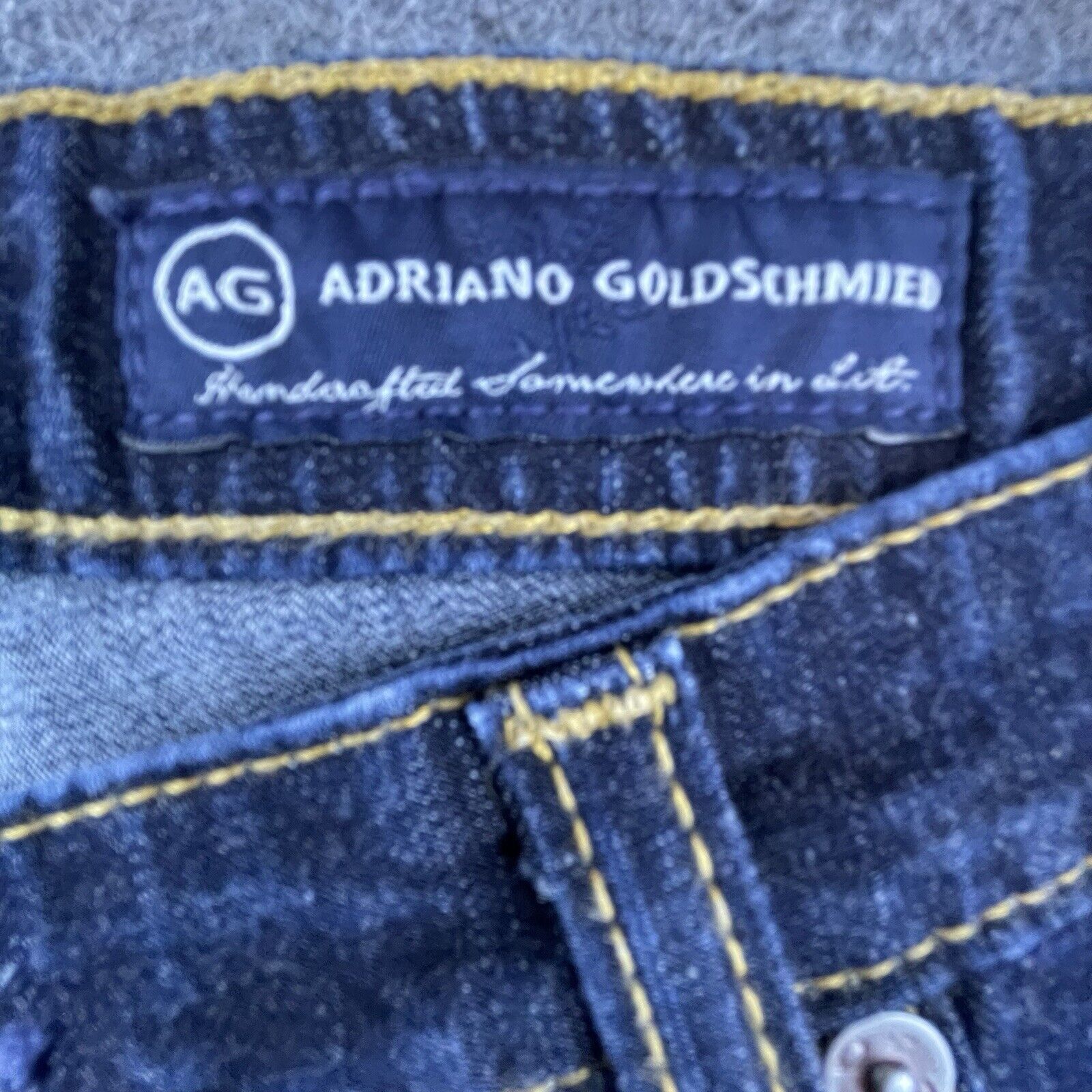 AG Adriano Goldschmied Adriano Goldschmied Jeans Womens 31 The Malibu Crop Bermuda Size 31" - 4 Thumbnail