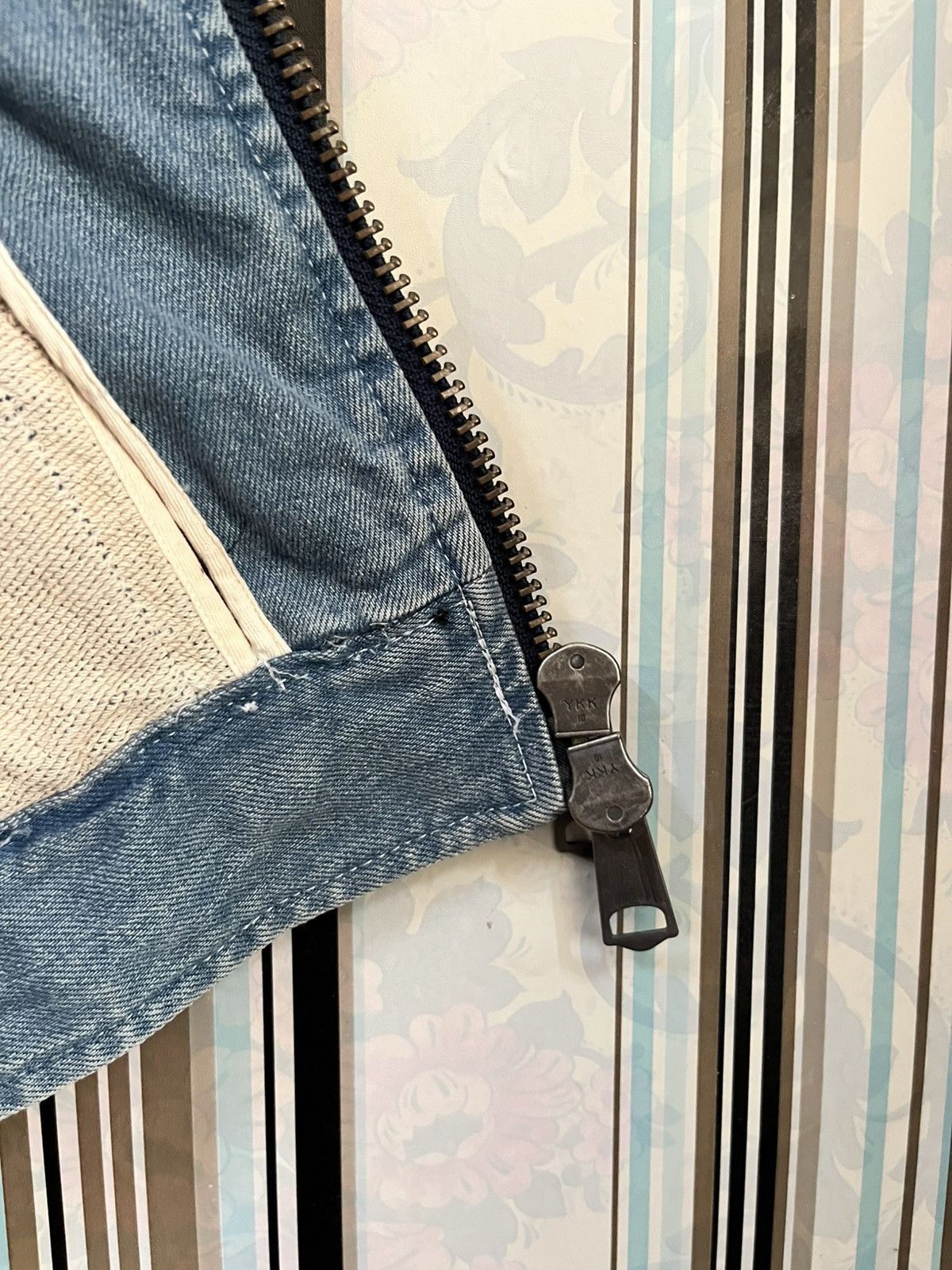 Japanese Brand 1990s Masterkey double collar biker #G1 Size US M / EU 48-50 / 2 - 5 Thumbnail