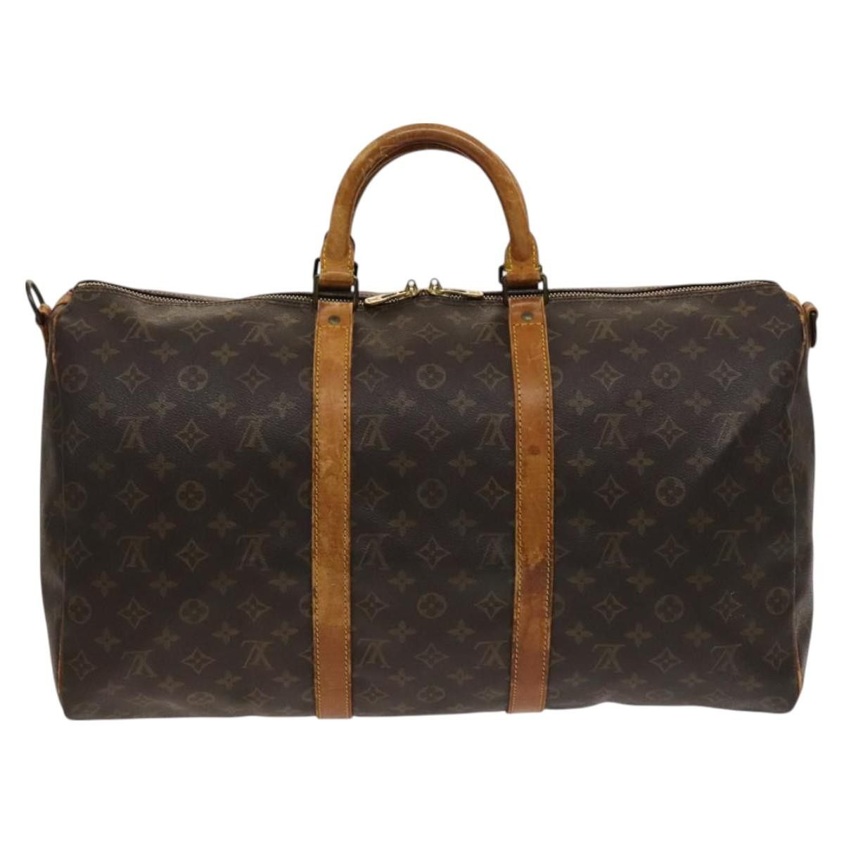 Louis Vuitton LOUIS VUITTON Monogram Keepall Bandouliere 50 Boston Bag Size ONE SIZE - 2 Thumbnail