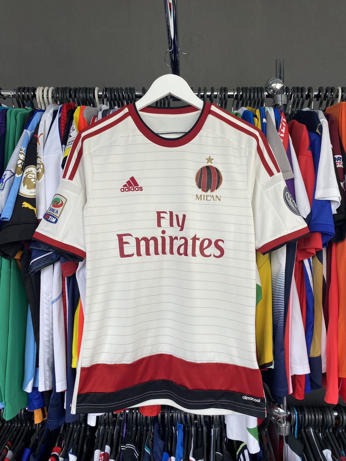 13-14 AC MILAN HONDA 10番 adidas away M Keisuke Honda AC Milan 2015 2016 #, image size:1200x1600