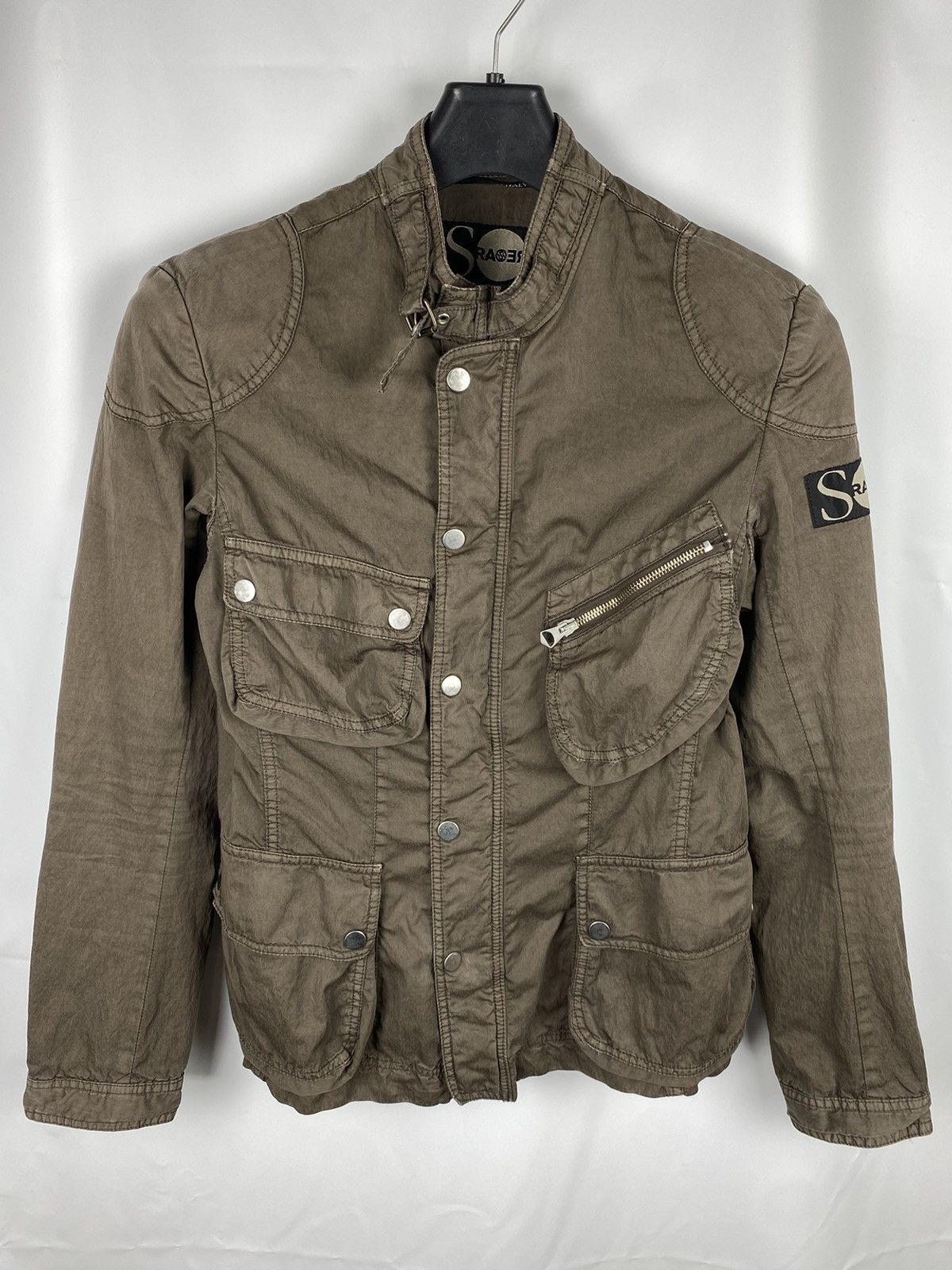 Other RA-RE Made In Italy Cotton-Nylon Zip Jacket size 46 Size US S / EU 44-46 / 1 - 1 Thumbnail
