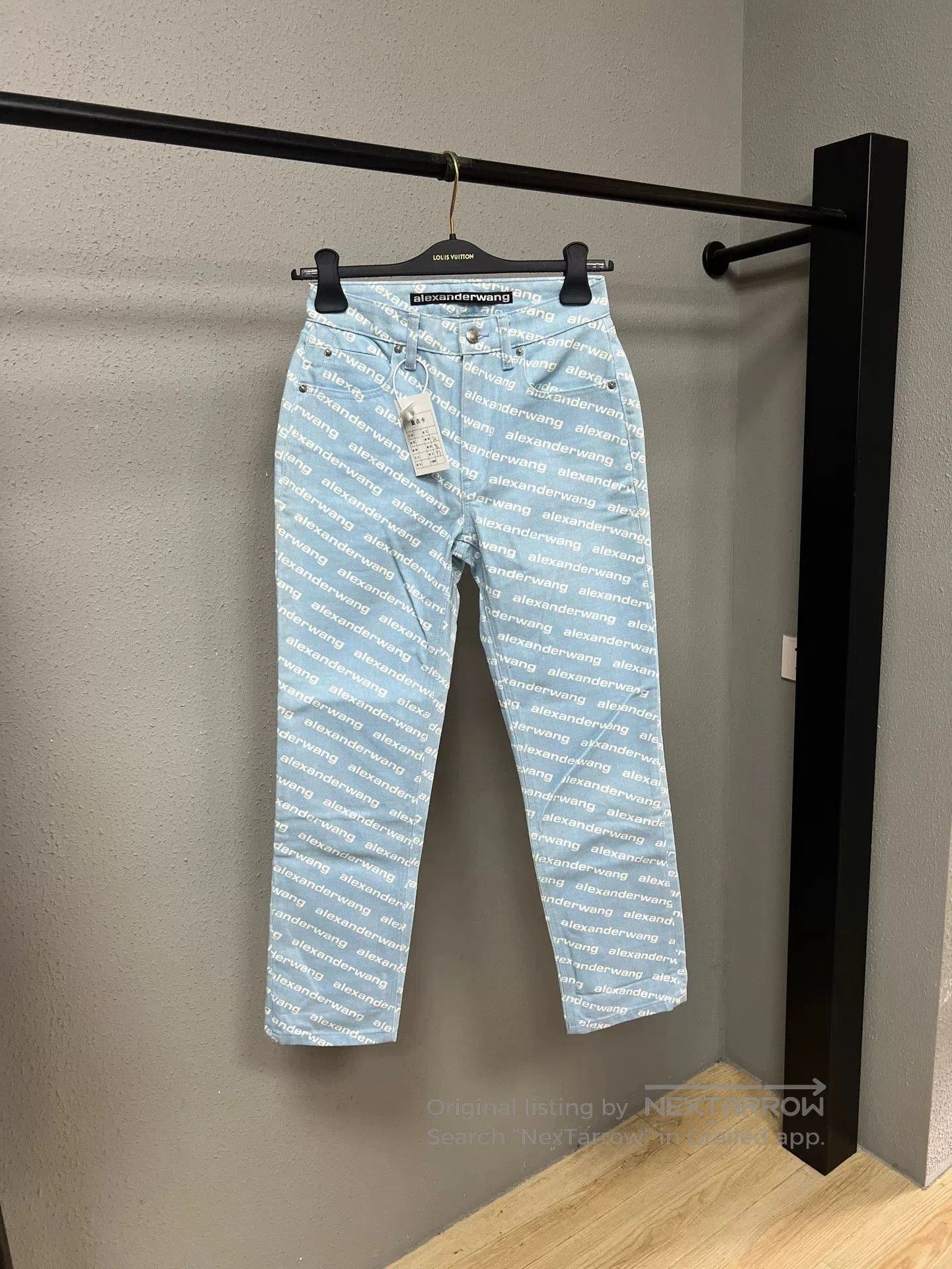 Alexander Wang alexander wang printed denim pants. Size US 34 / EU 50 - 1 Thumbnail