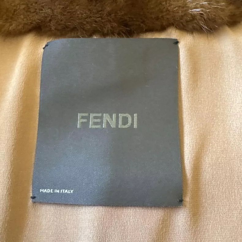 Fendi FENDI Brown sable fur coat with belt Size XS / US 0-2 / IT 36-38 - 9 Thumbnail