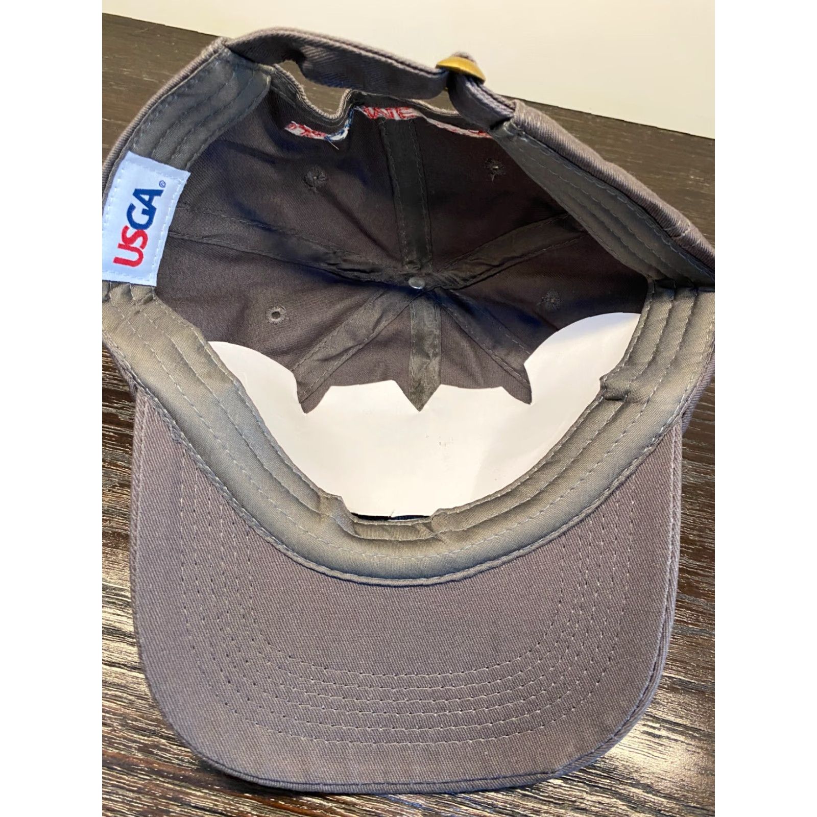 Vintage VINTAGE USGA US Open Golf Hat Adult One Size Gray Cotton Twill Adjustable Sports Size ONE SIZE - 6 Thumbnail