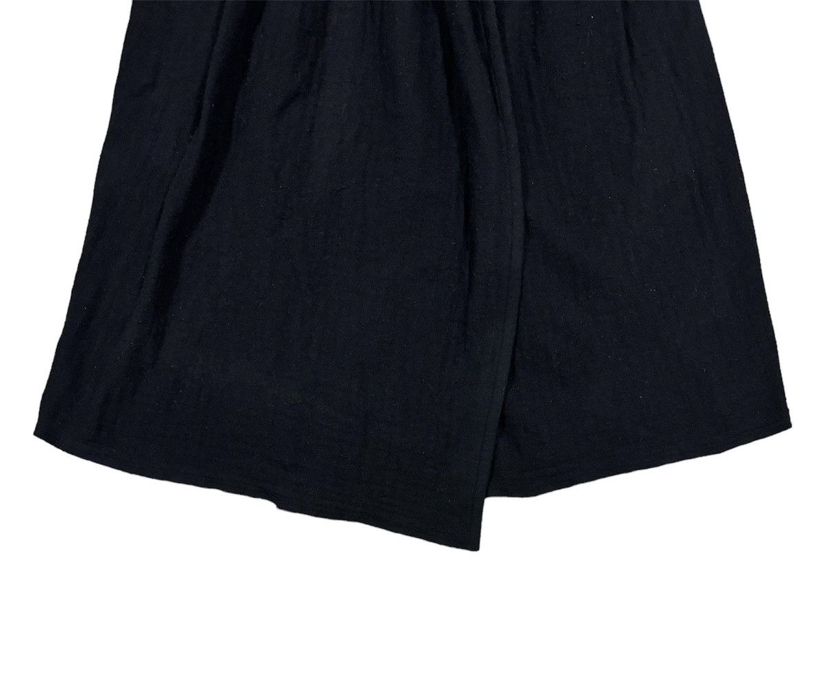 Vintage Vtg🔥Y’s Yohji Yamamoto Asymmetric Gabardine Wrap Skirt Size 31" - 7 Thumbnail
