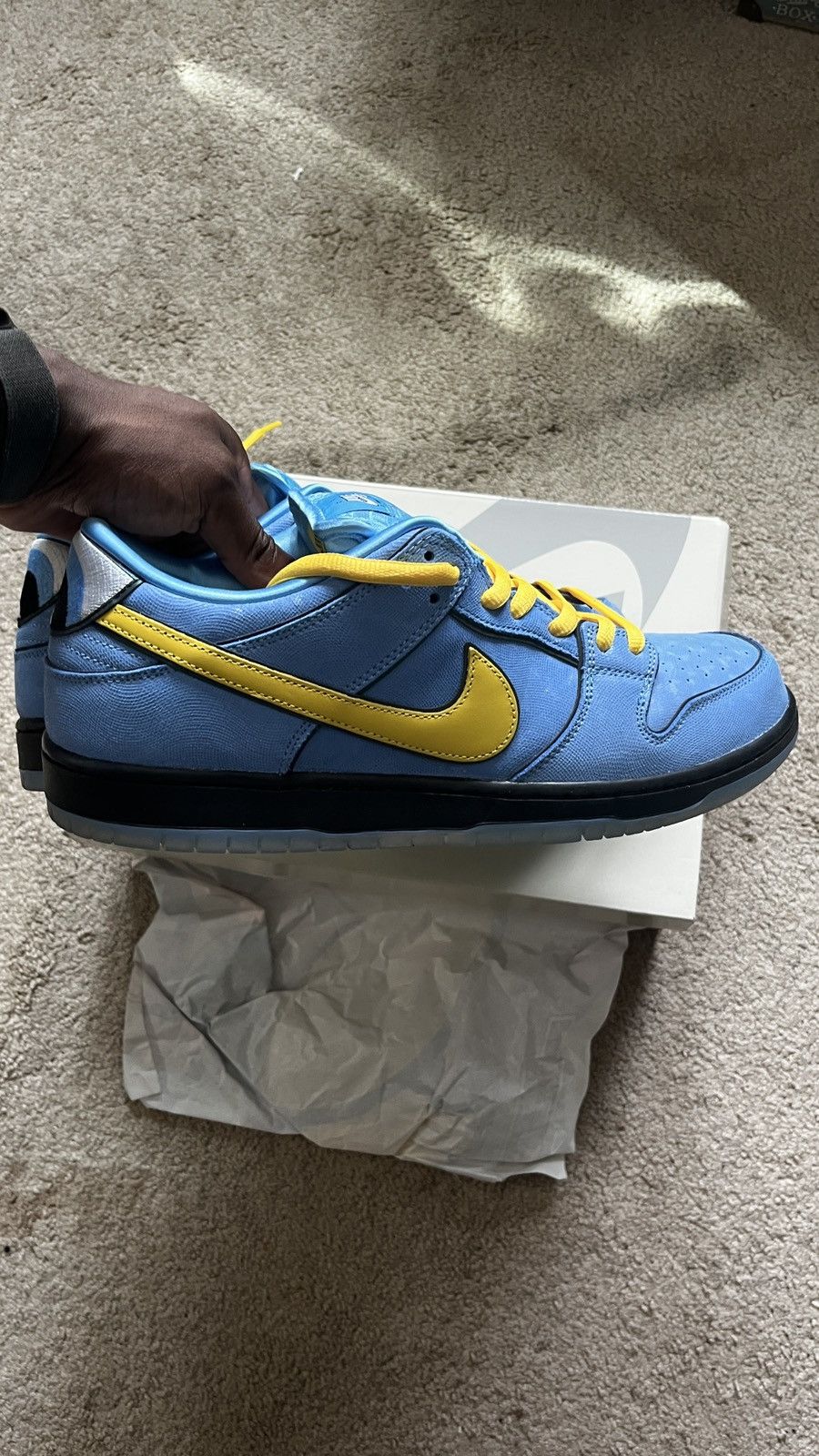 Nike Nike SB Powerpuff Girl Dunk Low “Bubbles” Size US 13 / EU 46 - 6 Thumbnail