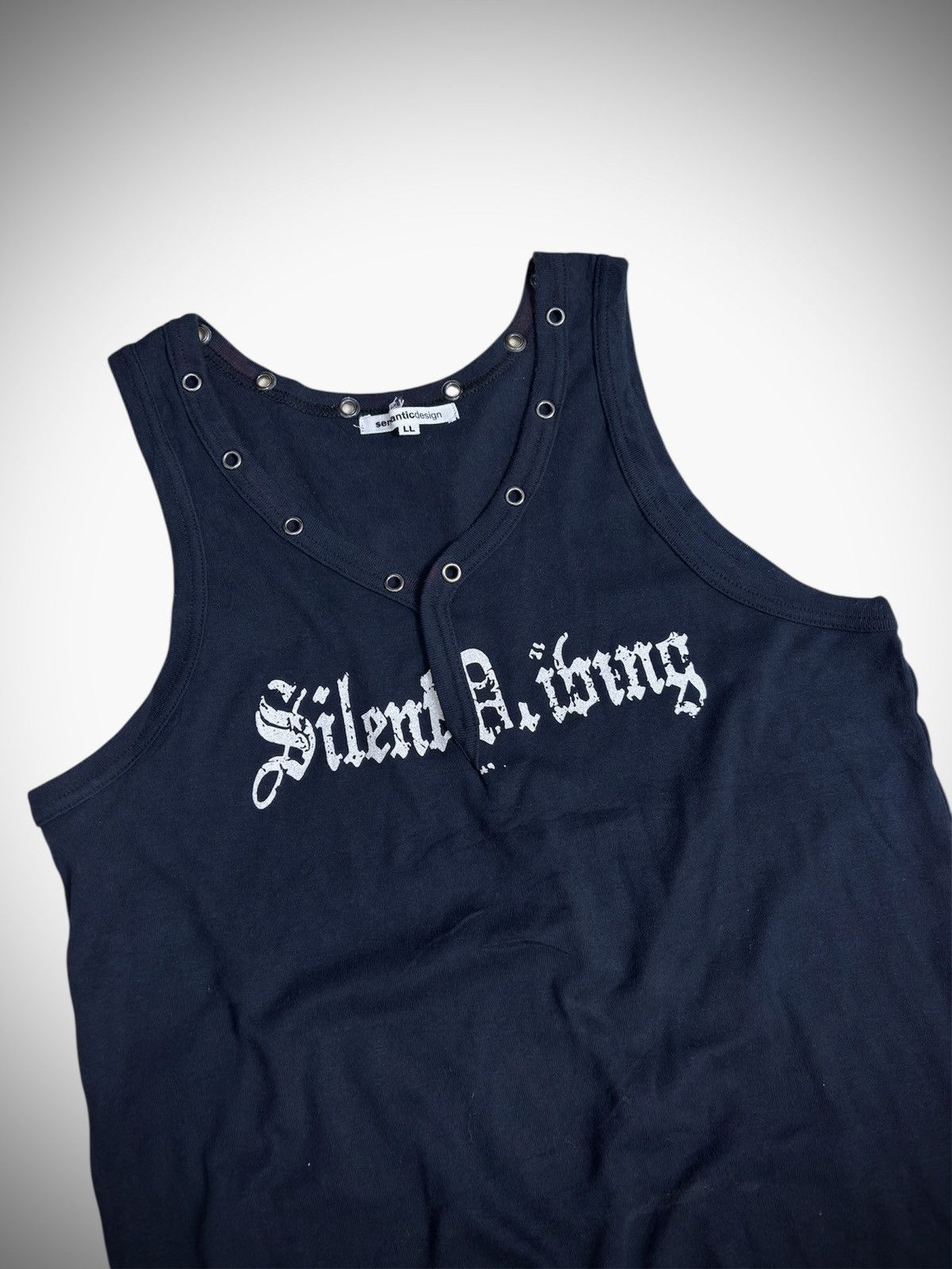 semanticdesign 2000’s Semanticdesign - Japanese Archive’s Punk Tanktop Size US M / EU 48-50 / 2 - 2 Thumbnail