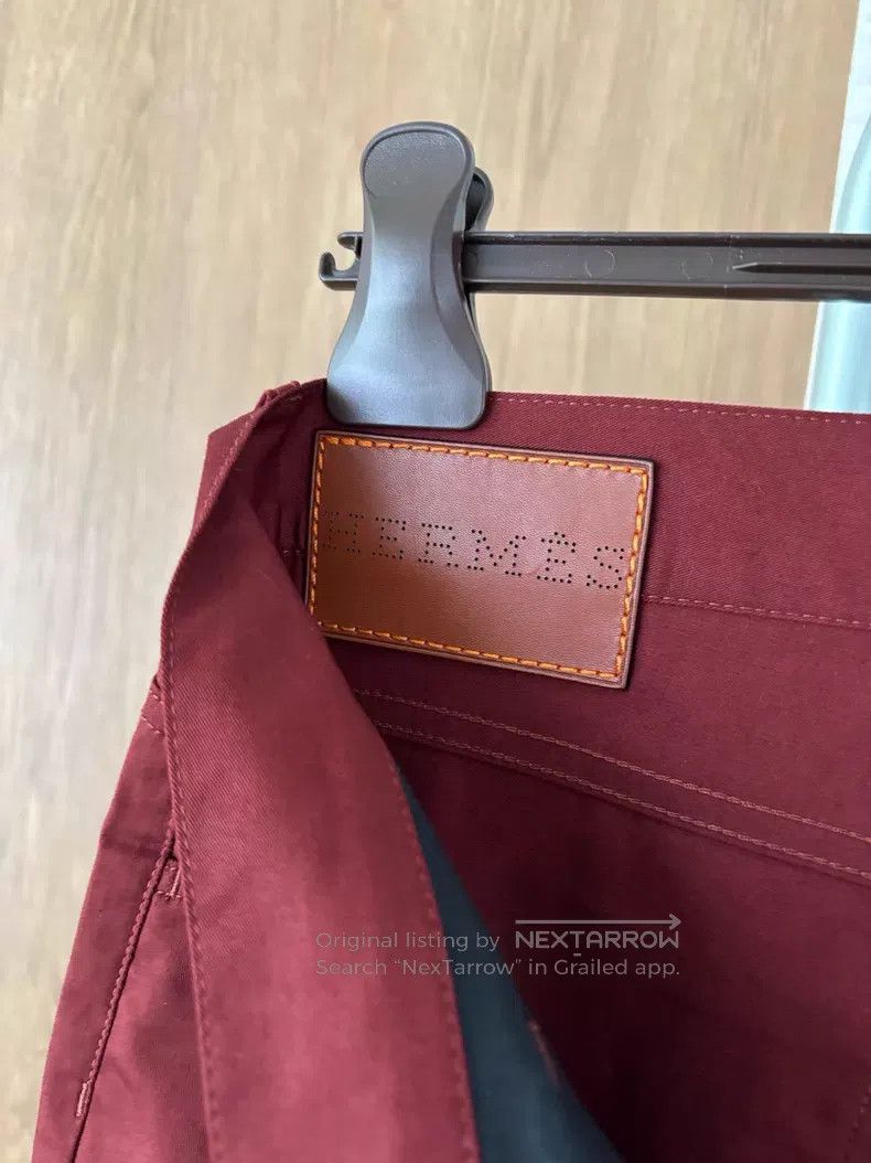 Hermes Hermes Stretch Cotton Twill Denim Pants Size US 28 / EU 44 - 4 Thumbnail