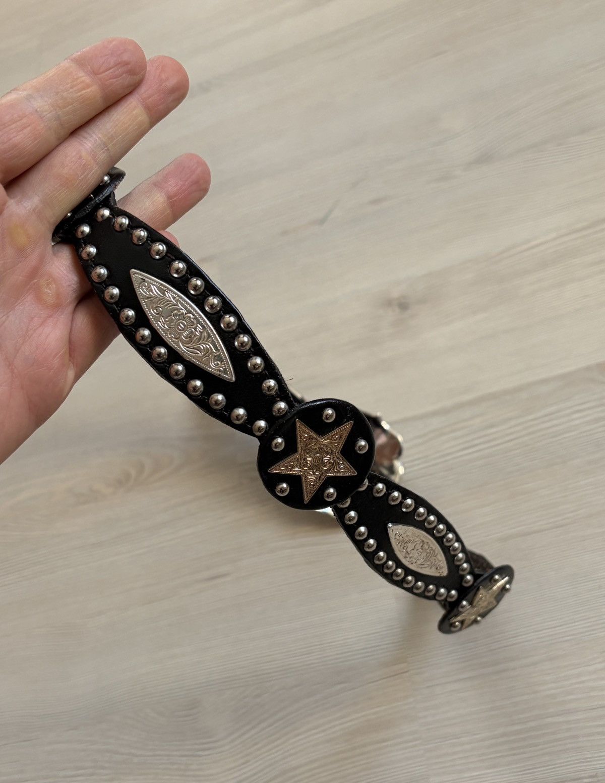 Vintage Vintage Western Cowboy Leather Belt Size ONE SIZE - 14 Thumbnail