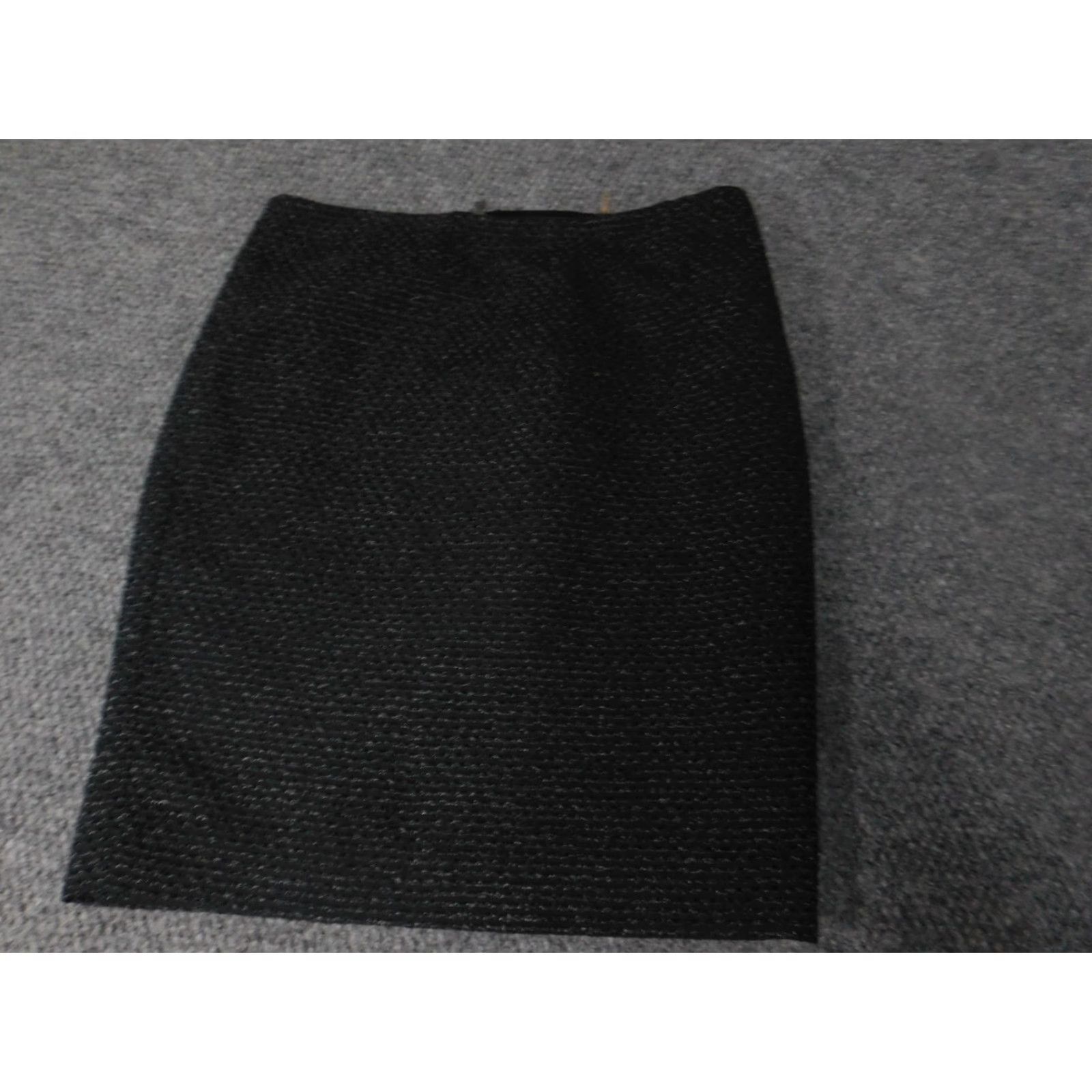 Vintage Tahari Womens Skirt 30 Gray A-line Zip Size 30" / US 8 / IT 44 - 2 Thumbnail