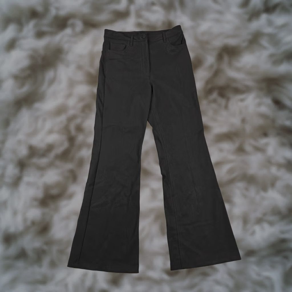 Theory Theory Pants Womens 8 Black Demitria HW Precision Ponte Flare Dress Career Pants Mens? Size 30" / US 8 / IT 44 - 1 Thumbnail