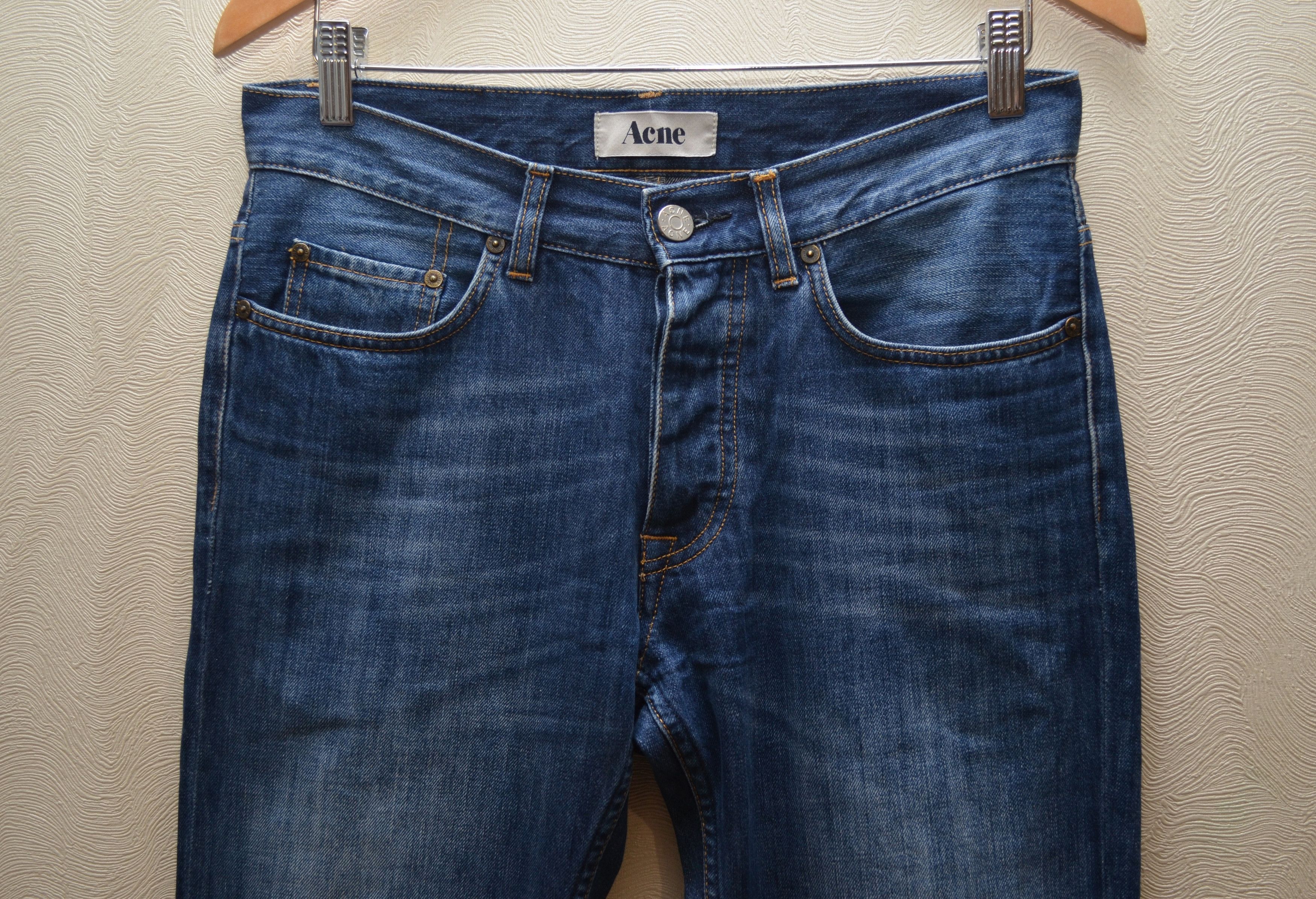 Acne Studios Acne Studios Roc Verakai Blue Denim Jeans Size W30 L34 Size US 30 / EU 46 - 2 Thumbnail