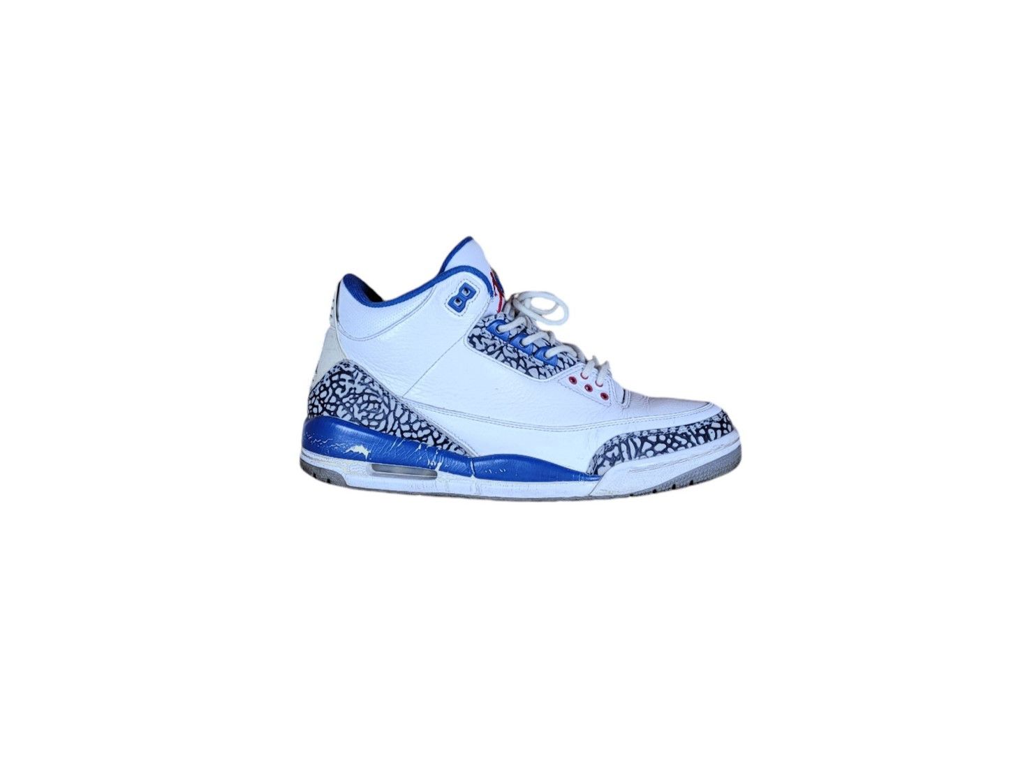 Jordan Brand × Nike 2009 Vintage NIke Air Jordan III 3 True Blue Size US 9.5 / EU 42-43 - 1 Thumbnail