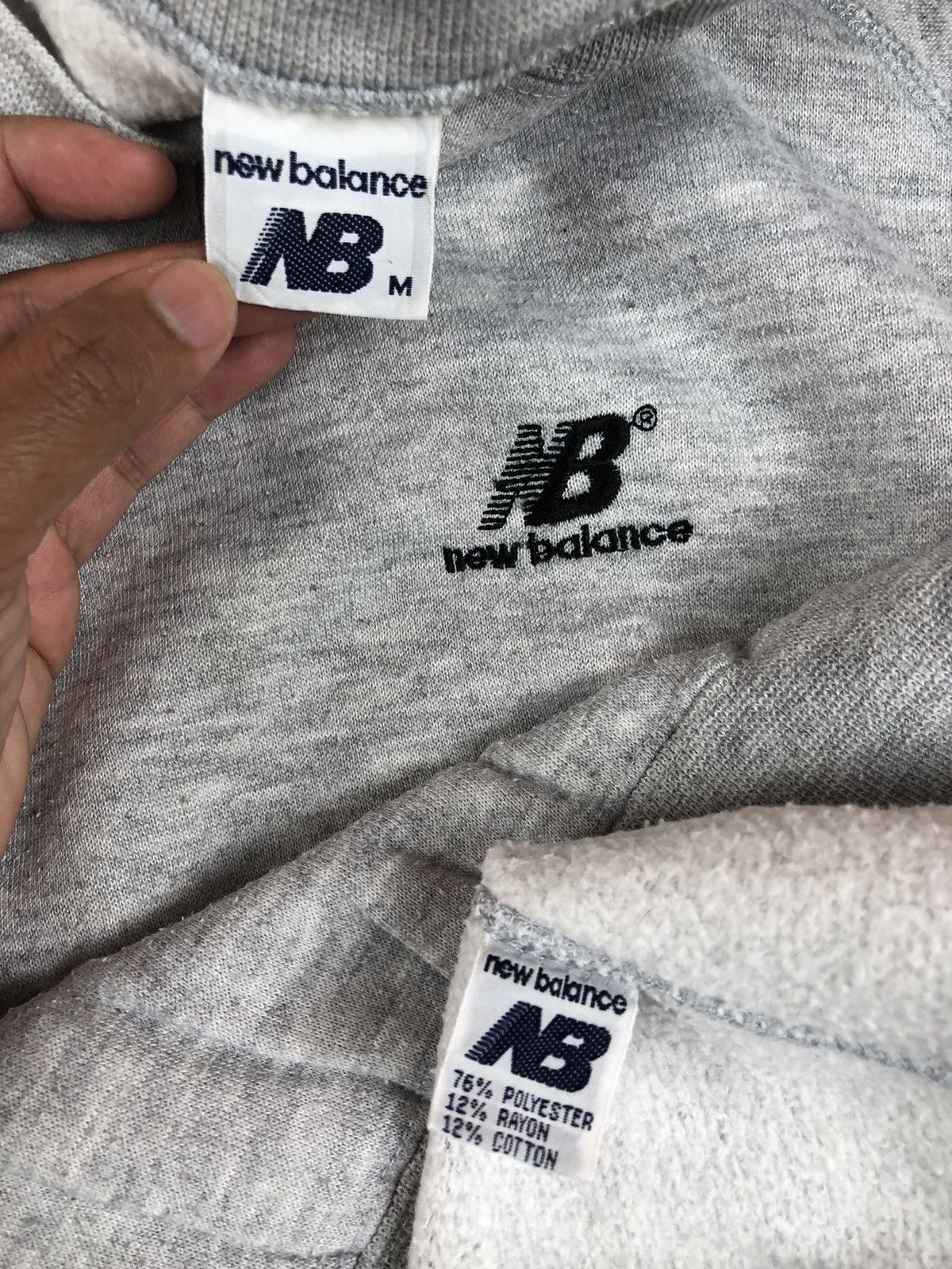 New Balance × Vintage Vintage new balance Simple Side Logo Design Size US M / EU 48-50 / 2 - 4 Thumbnail